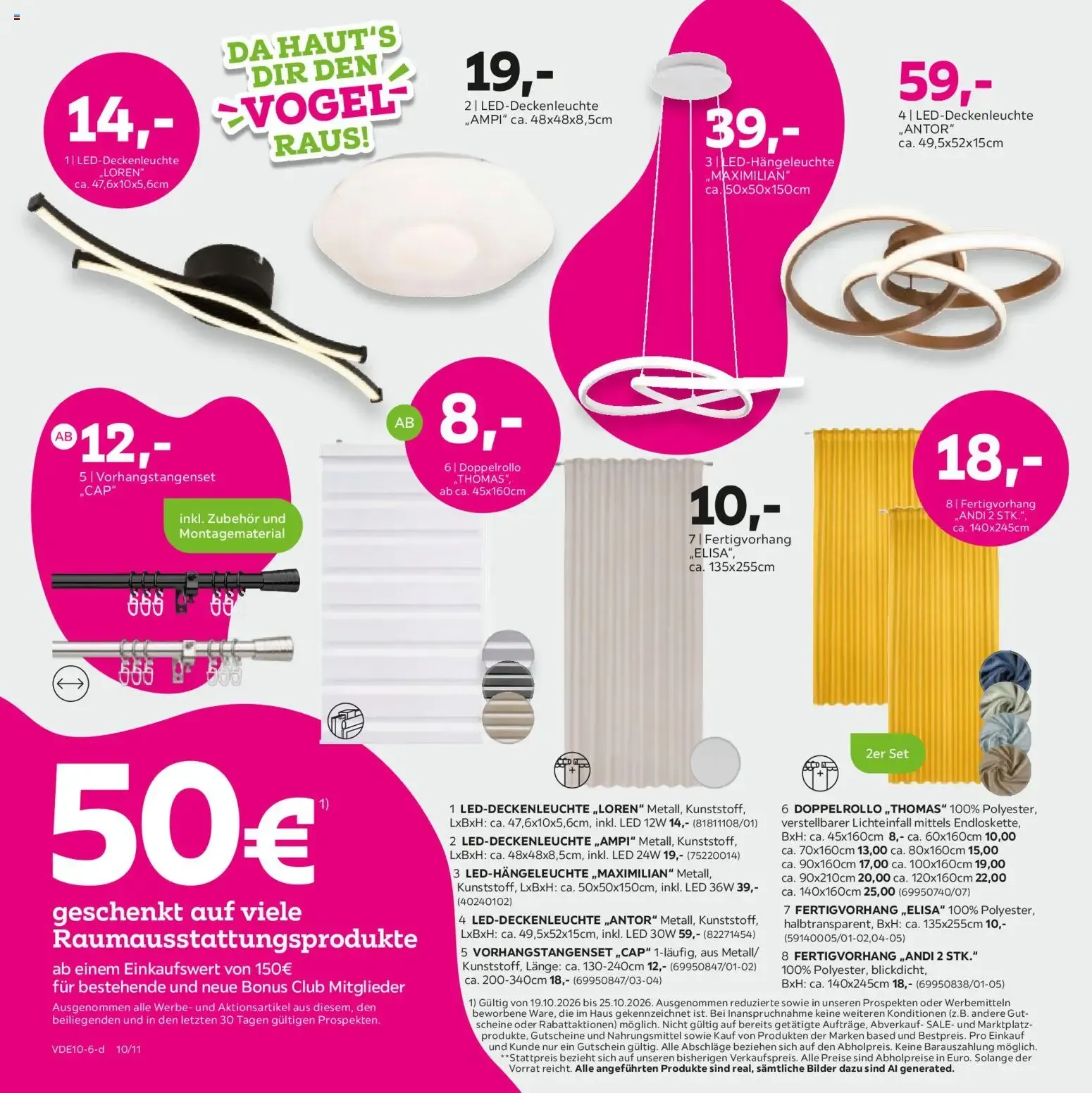 Mömax: Ahorra hasta 20% con tu Trendbonus von 19. Oktober bis 25. Oktober 2026 - Prospekt seite 10