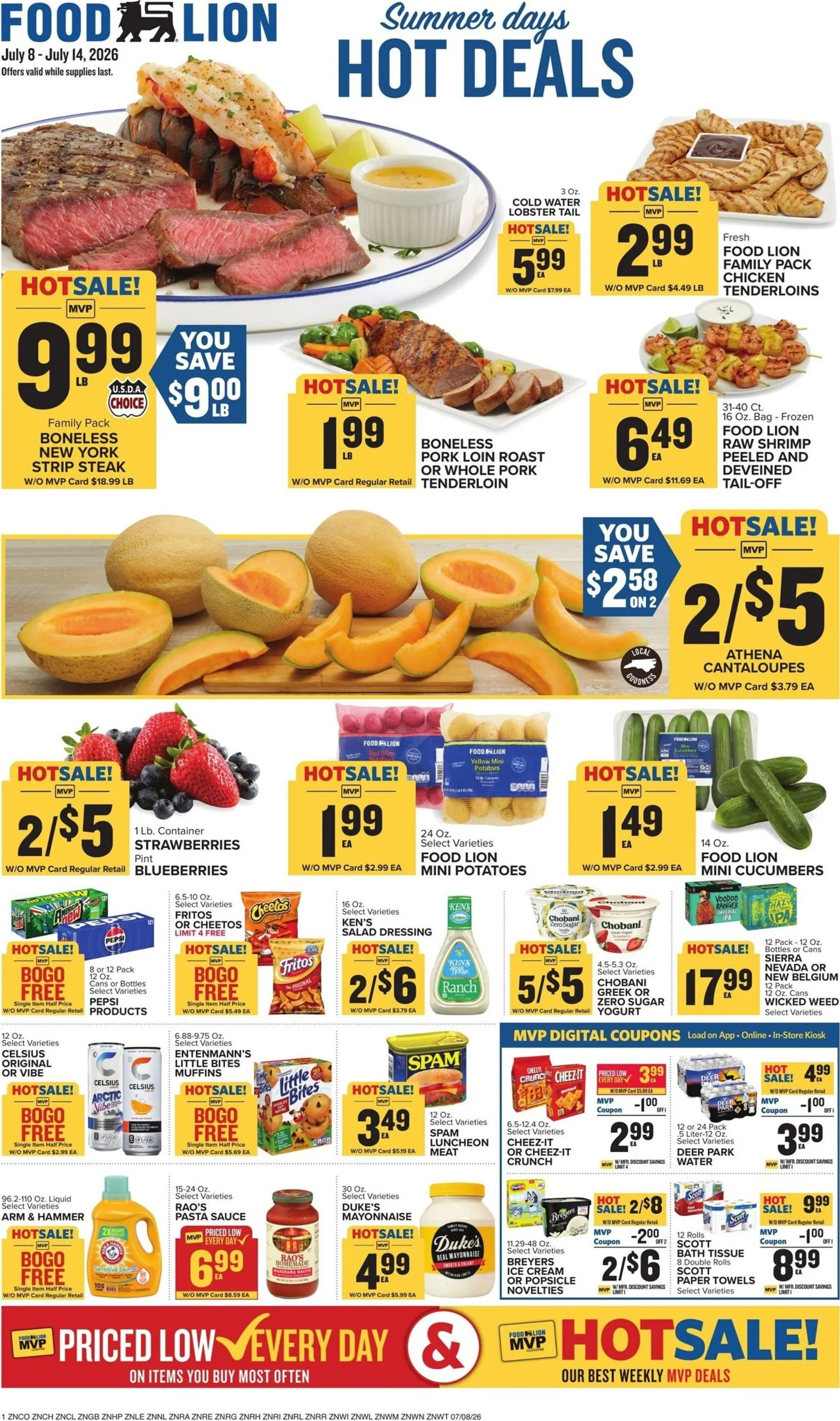 Food Lion: Summer Days Hot Deals