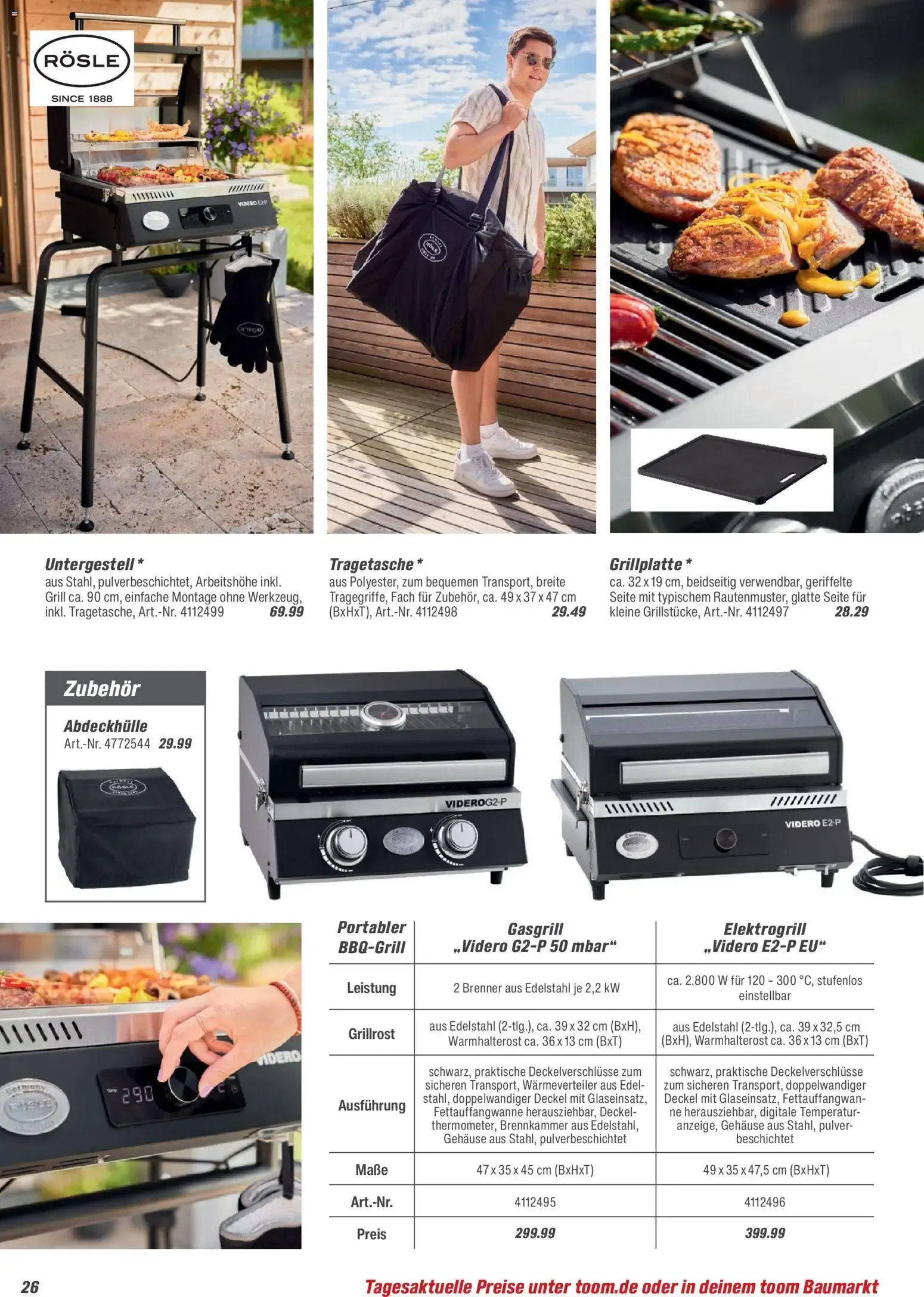 Toom Baumarkt Grills & Zubehör 2026 vom 14.02.2026 – Angebote online von 14. Februar bis 31. Dezember 2026 - Prospekt seite 25