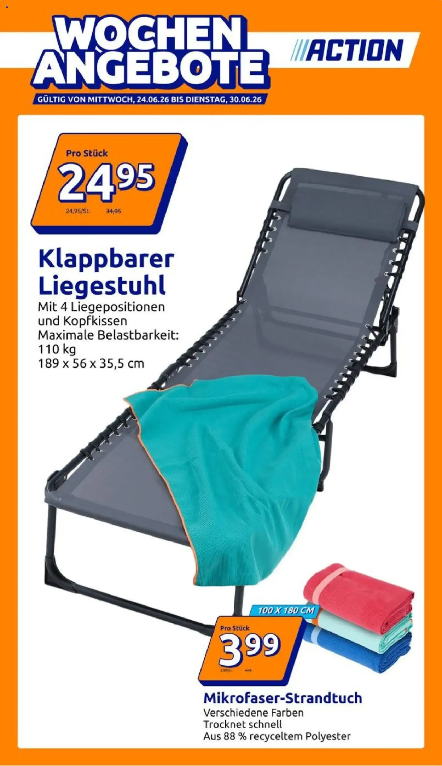 Action Flugblatt von 24.06.2026 - Aktuelle Angebote