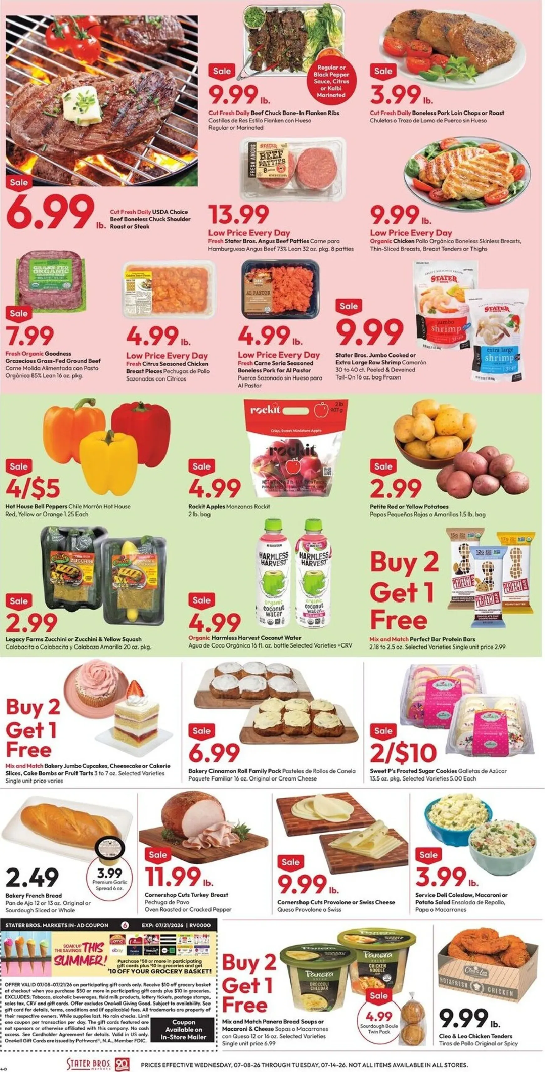 Weekly ad Current Stater Bros. leaflet valid from Wednesday 07/08/2026 to Tuesday 07/14/2026 from July 8 to July 14 2026 - Page 4