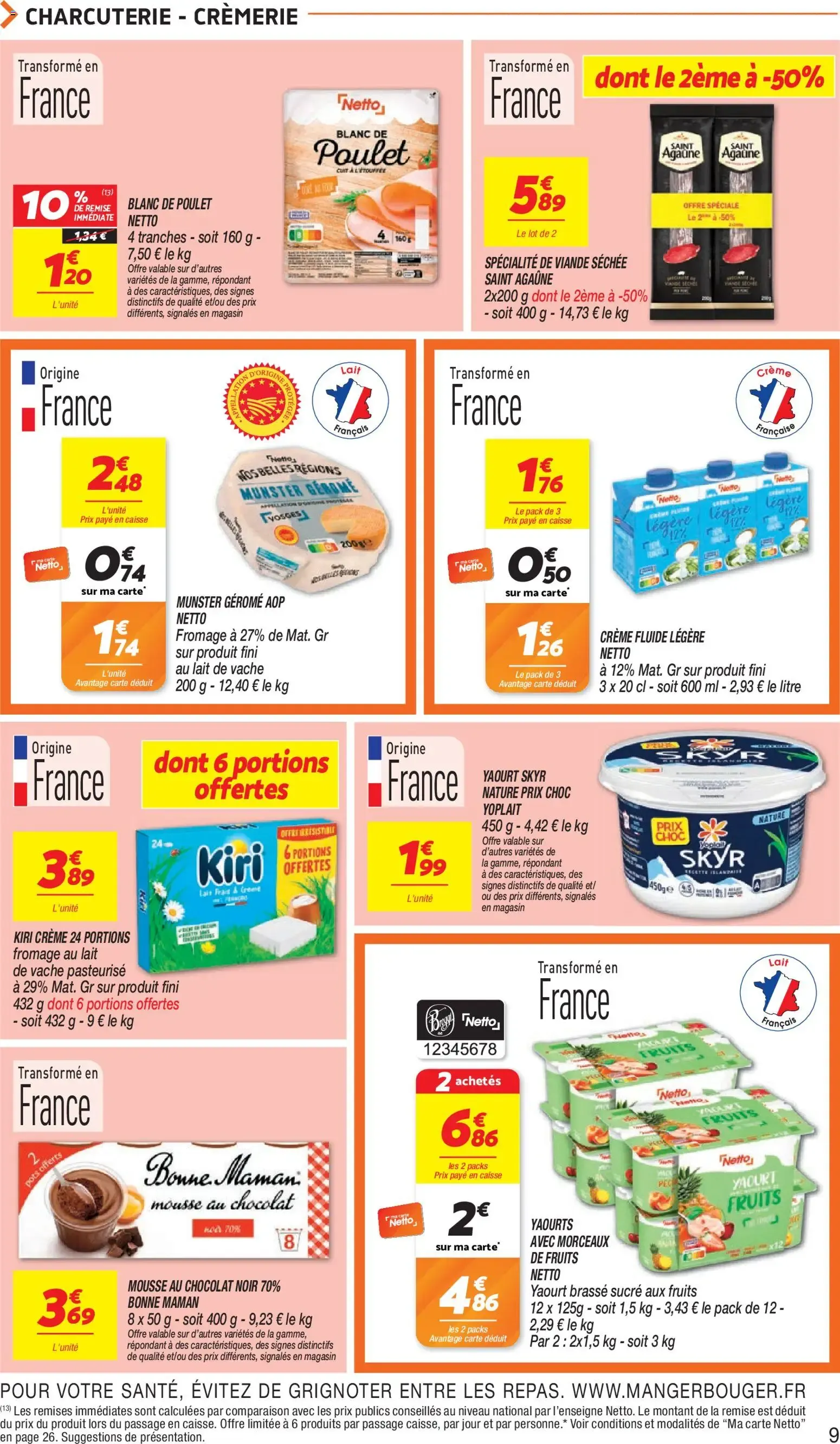 Netto - Temps fort Novembre à partir du 03/11/2026 - promo en ligne du 3 novembre au 9 novembre 2026 - Catalogue page 9