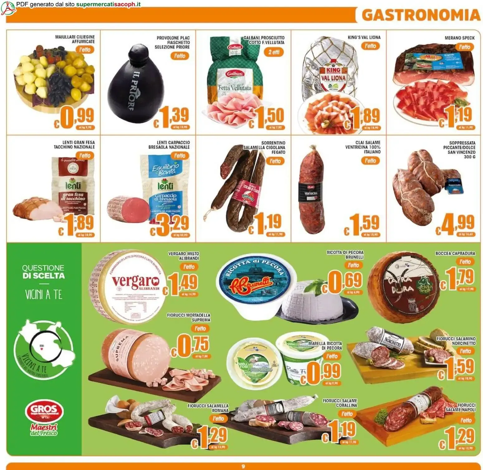 Sacoph volantino dal 02/10/2026 - online Offerte da 2 ottobre a 13 ottobre di 2026 - Pagina del volantino 9