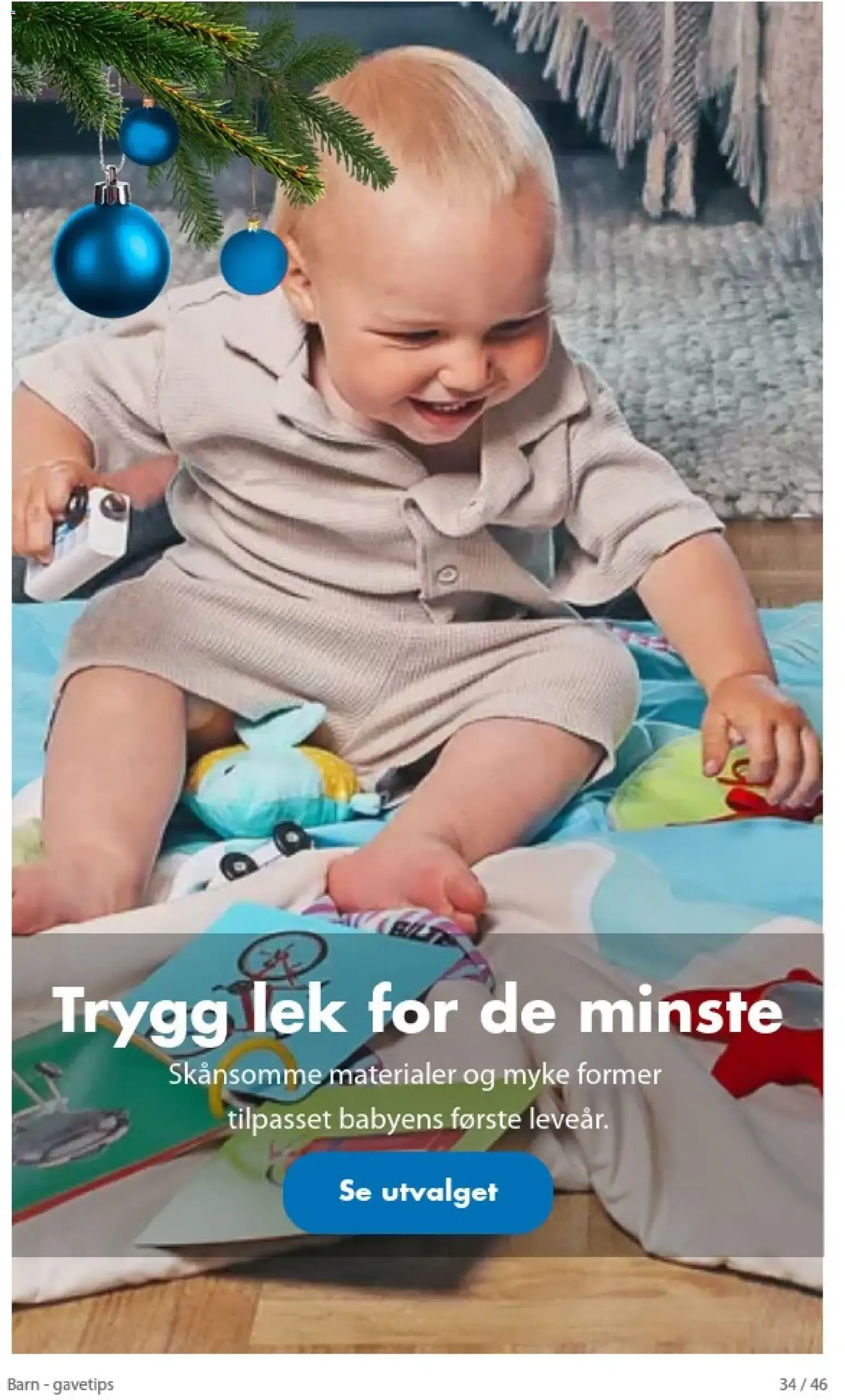 Biltema kundeavis barn gavetips (25/10/2026 - 24/12/2026) - Kundeavis og tilbud fra 25. oktober til 24. desember 2026 - kundeavisside 34