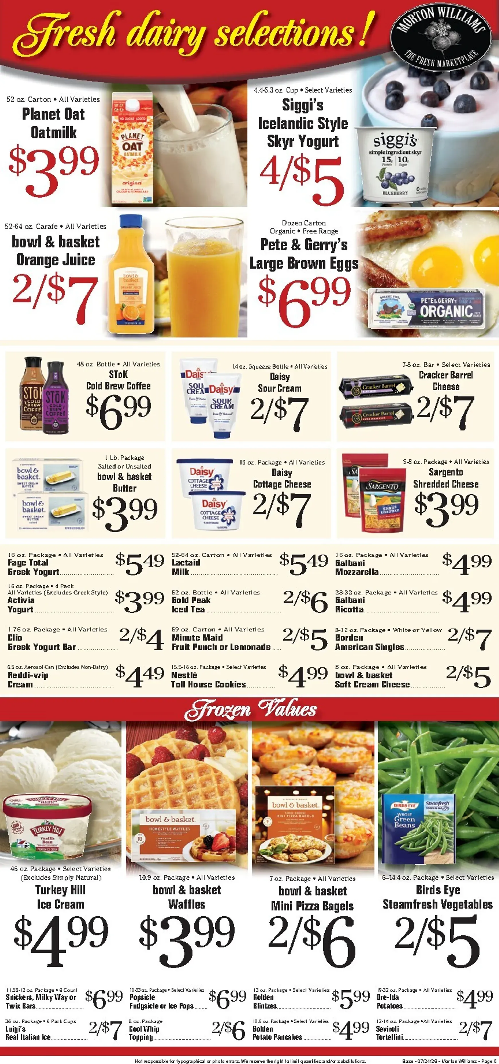 Weekly ad Current Morton Williams - Manhattan / Jersey City leaflet valid from Friday 07/24/2026 to Thursday 07/30/2026 from July 24 to July 30 2026 - Page 5