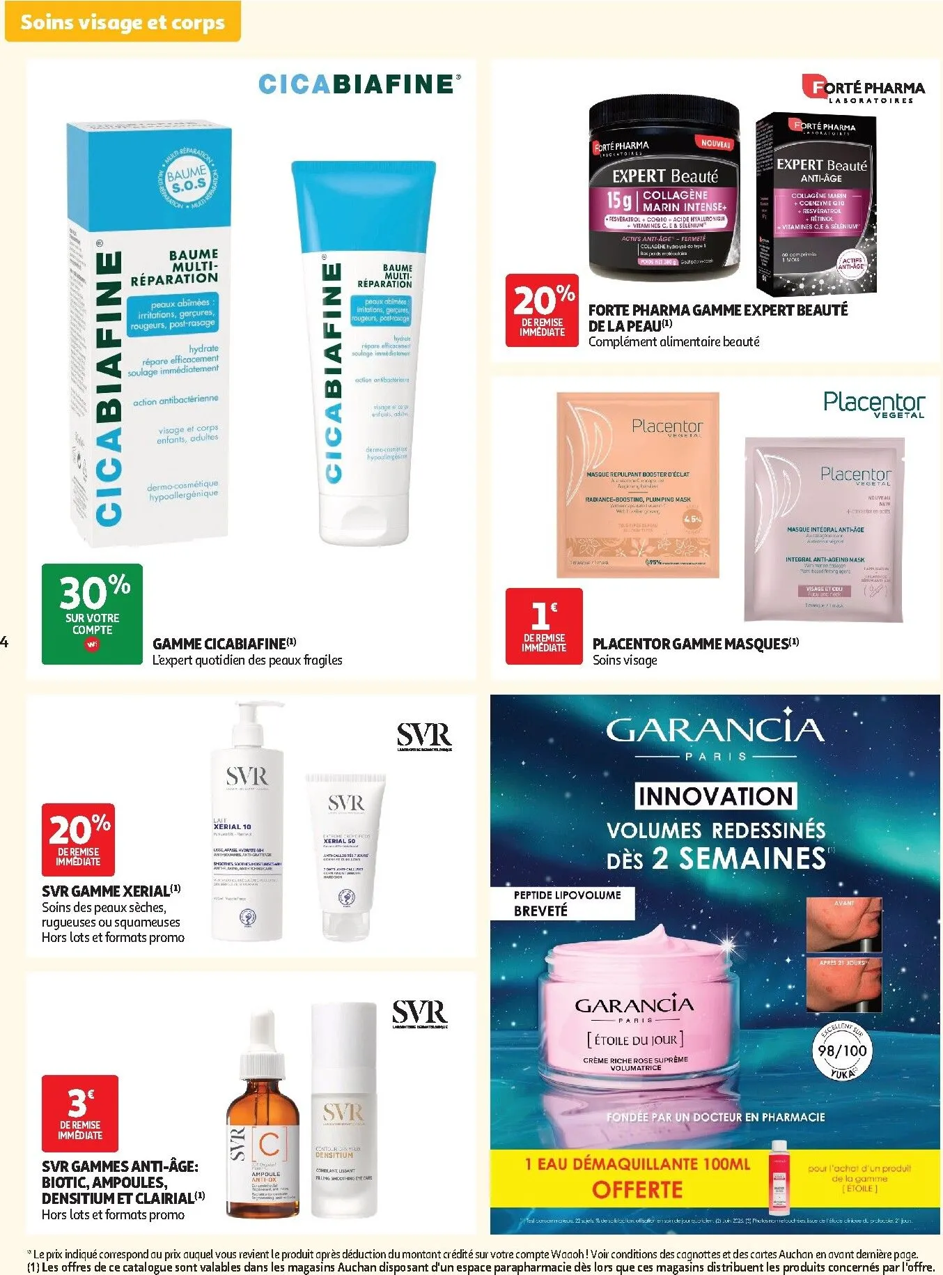 Current Auchan - Parapharmacie, beauté - Hypermarché leaflet valid from du mardi 29/09/2026 to du dimanche 25/10/2026 du 29 septembre au 25 octobre 2026 - Catalogue page 6