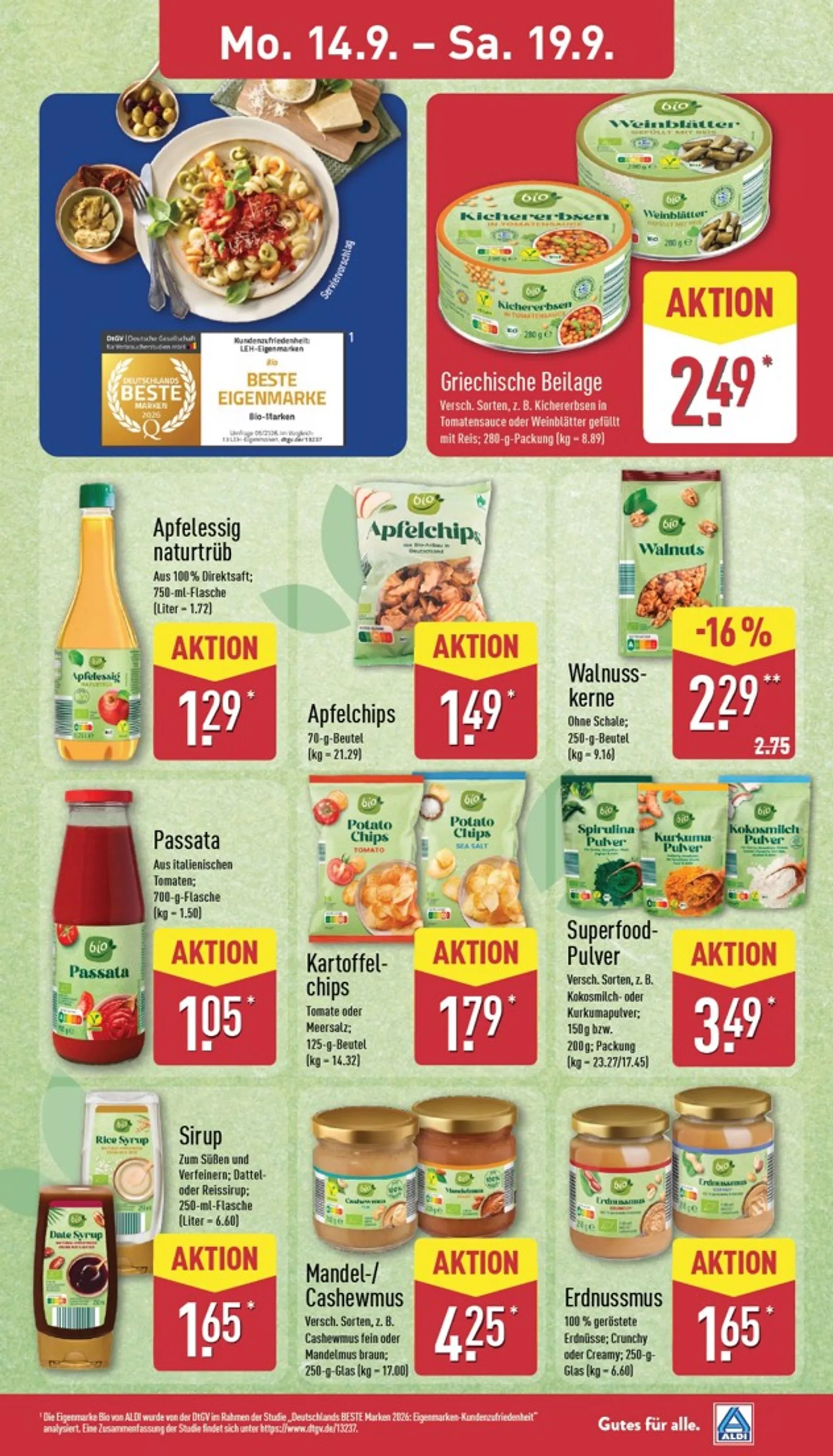 ALDI NORD Prospekt nächste Woche – von Montag 14.09.2026 bis Samstag 19.09.2026 von 14. September bis 19. September 2026 - Prospekt seite 11