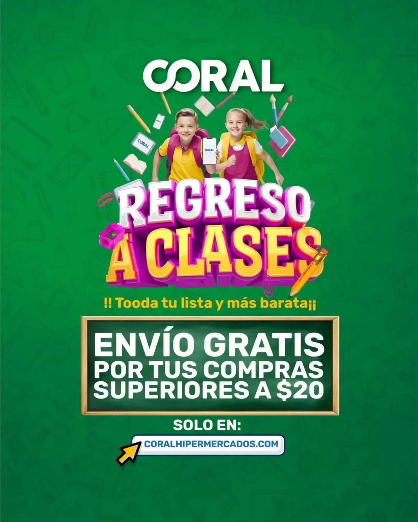 Catalogo de Coral Hipermercados: Regreso a Clases 5 de agosto al 2 de octubre 2026 - Pag 1