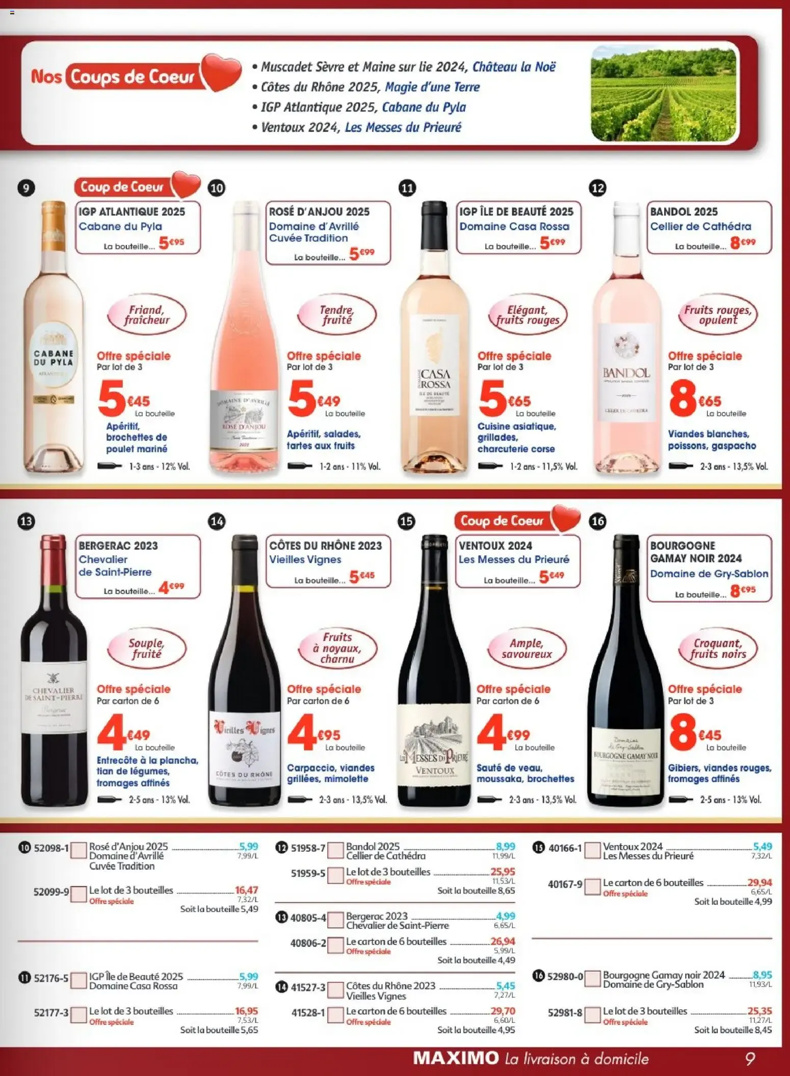 Maximo L'Épicerie à domicile du 22 juin au 19 juillet 2026 - Catalogue page 9
