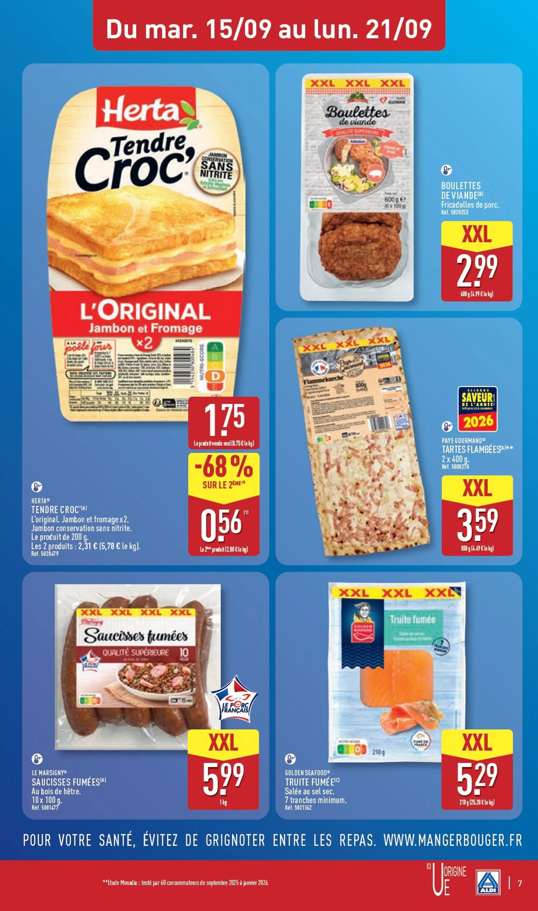 ALDI: Les Très Grands Arrivages du 15 septembre au 21 septembre 2026 - Catalogue page 9