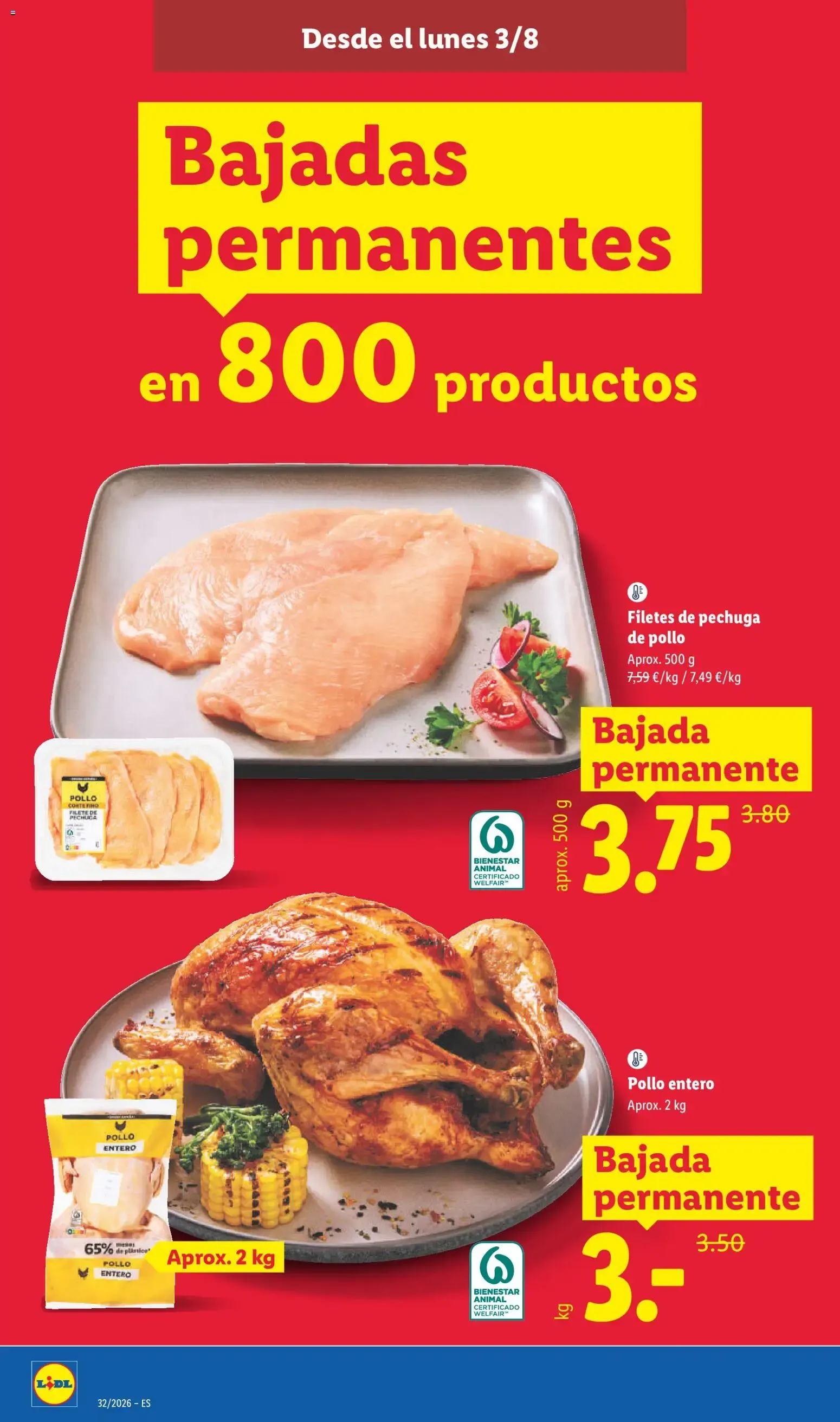 Catálogo de Lidl folleto del 03/08/2026 | Ofertas 3 de agosto al 9 de agosto 2026 - Página 2