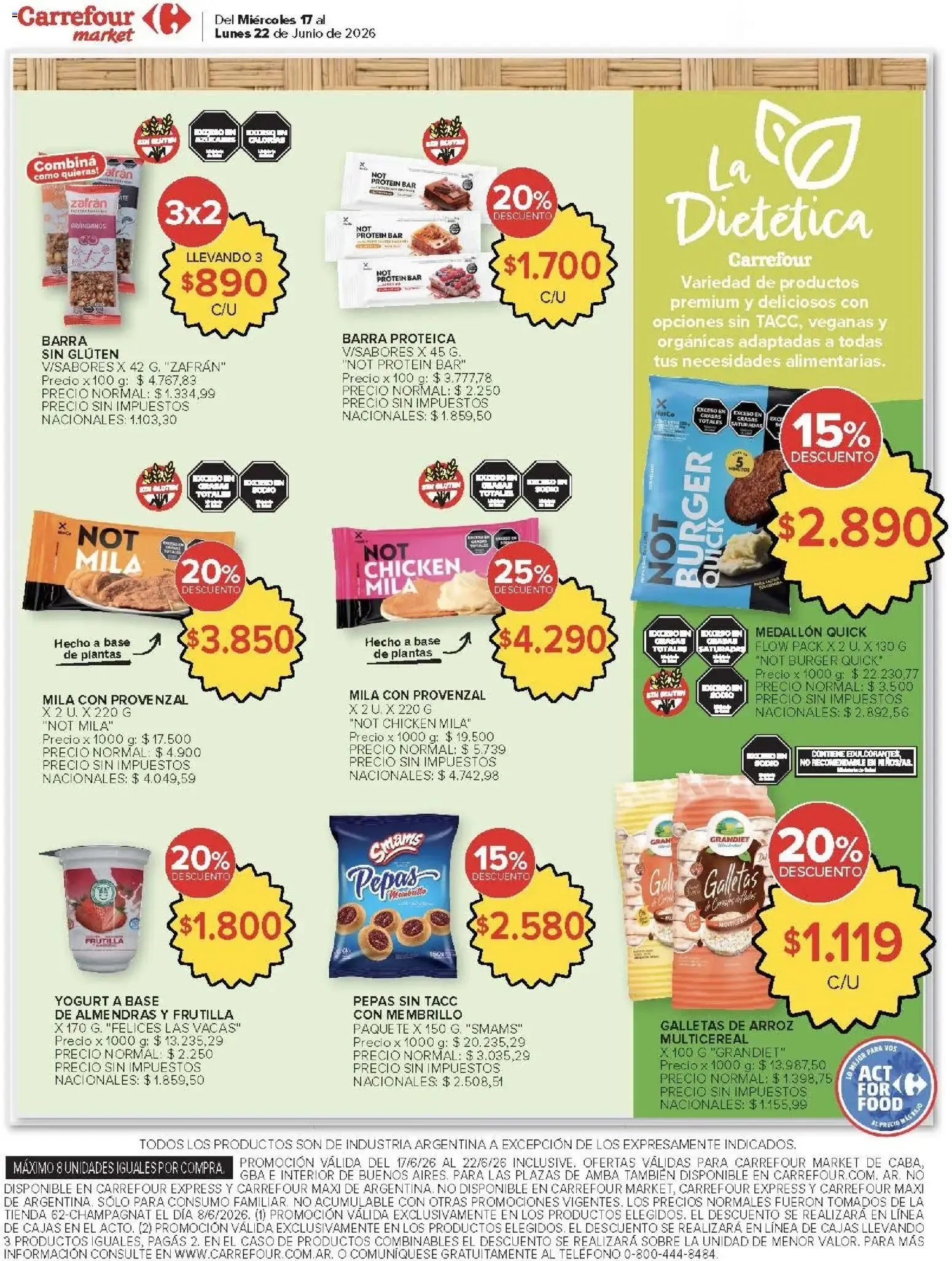 Ofertas de Carrefour Market catálogo del 17/06/2026 - 22/06/2026 17 de junio al 22 de junio 2026 - Página 20 del catálogo