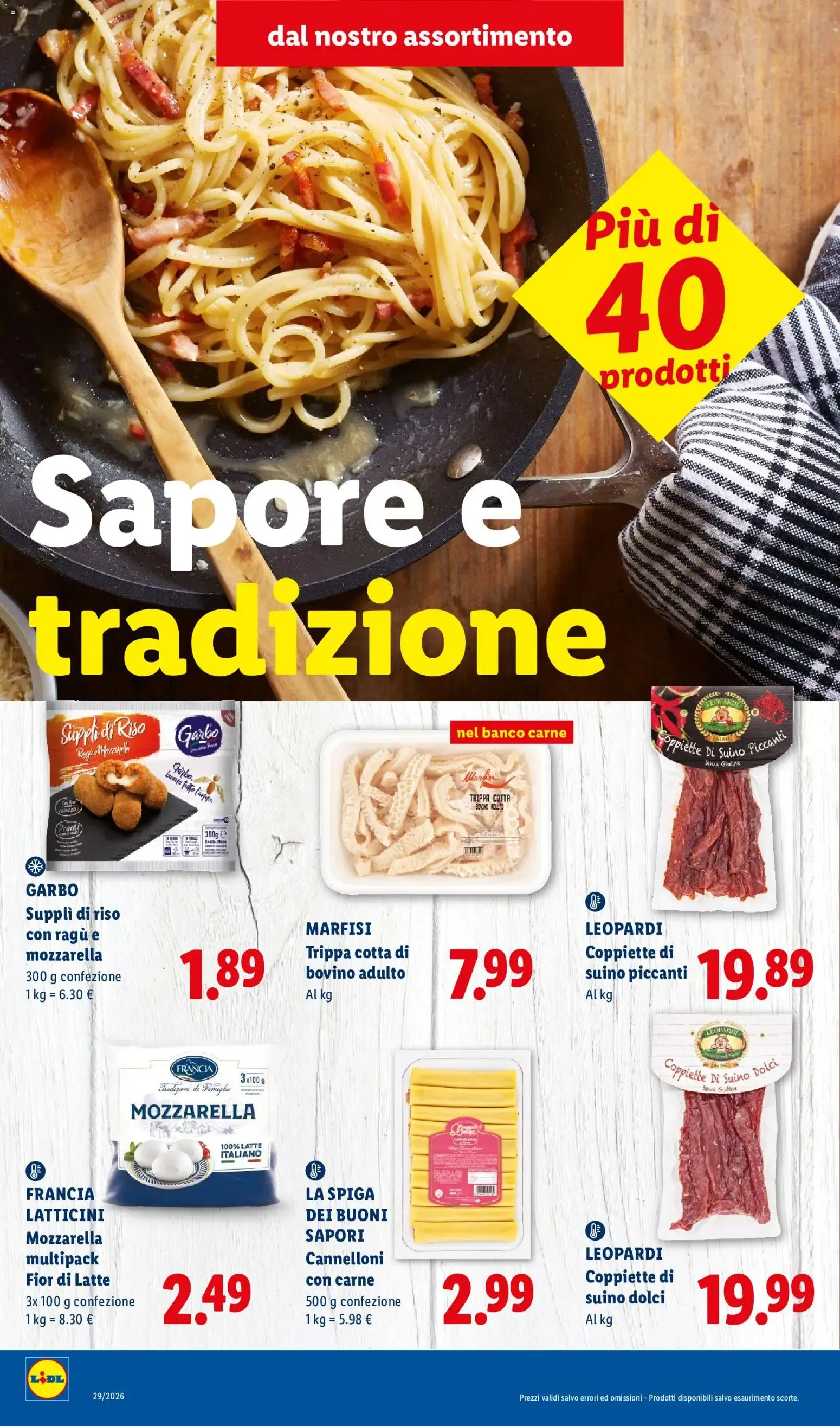 Sapori del Centro Italia da 16 luglio a 22 luglio di 2026 - Pagina del volantino 2