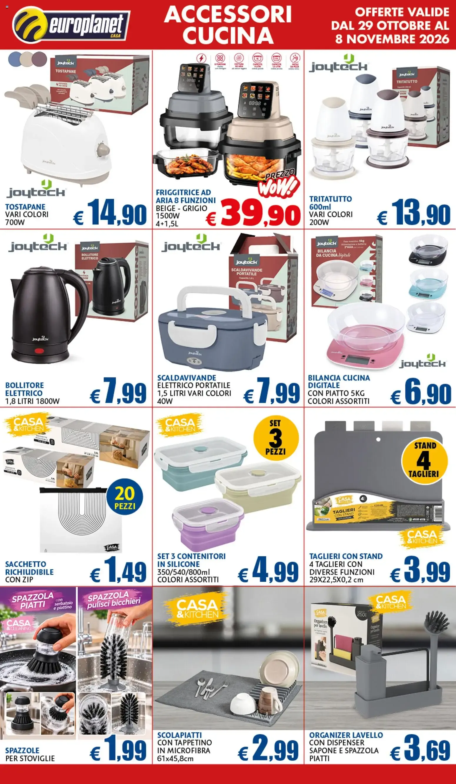 Nuovo Europlanet Casa volantino dal 29/10/2026 > offerte anteprima 🛍️ da 29 ottobre a 8 novembre di 2026 - Pagina del volantino 12