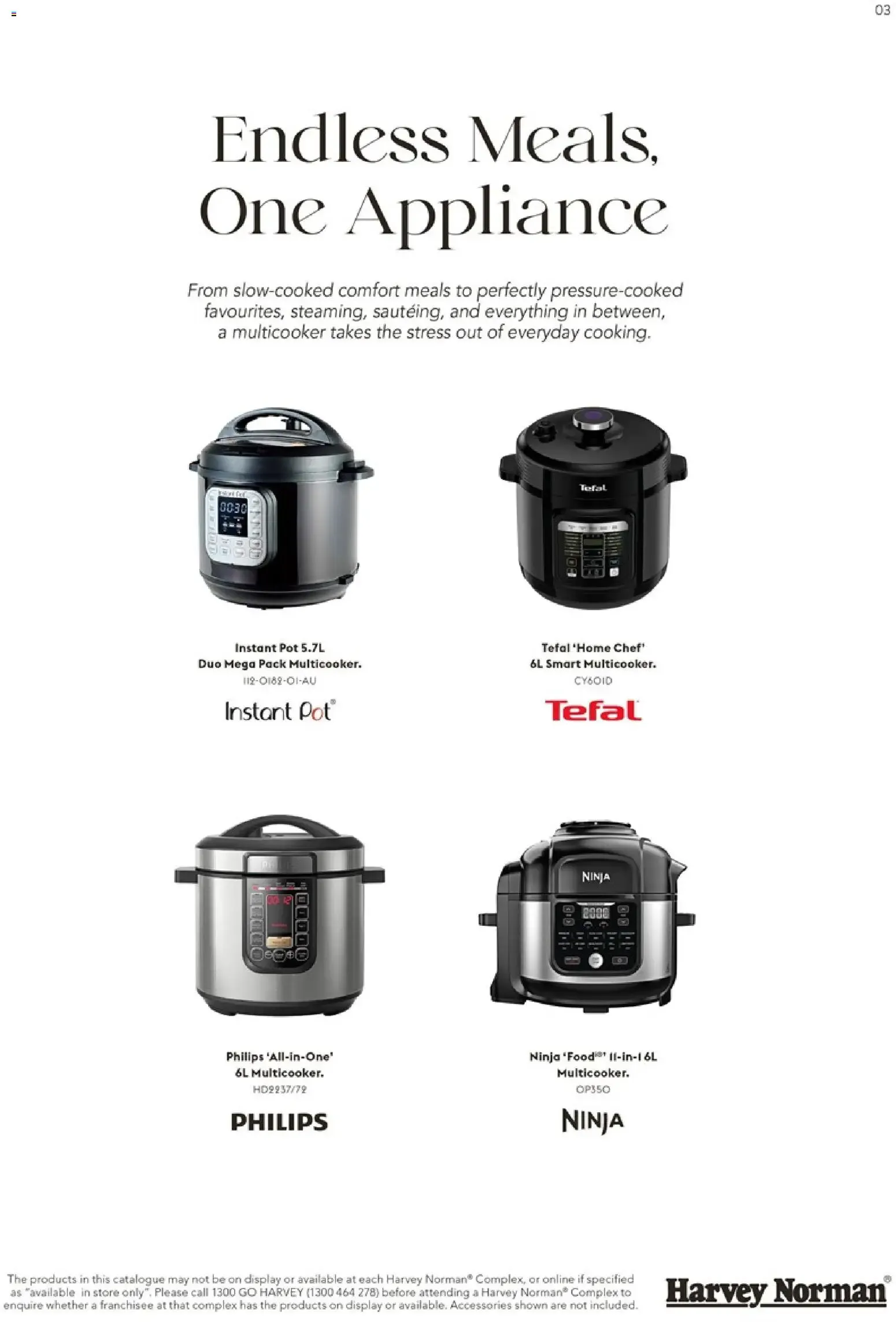 Harvey Norman Winter Warmers - Catalogue valid from 9 July to 31 December 2026 - page 3