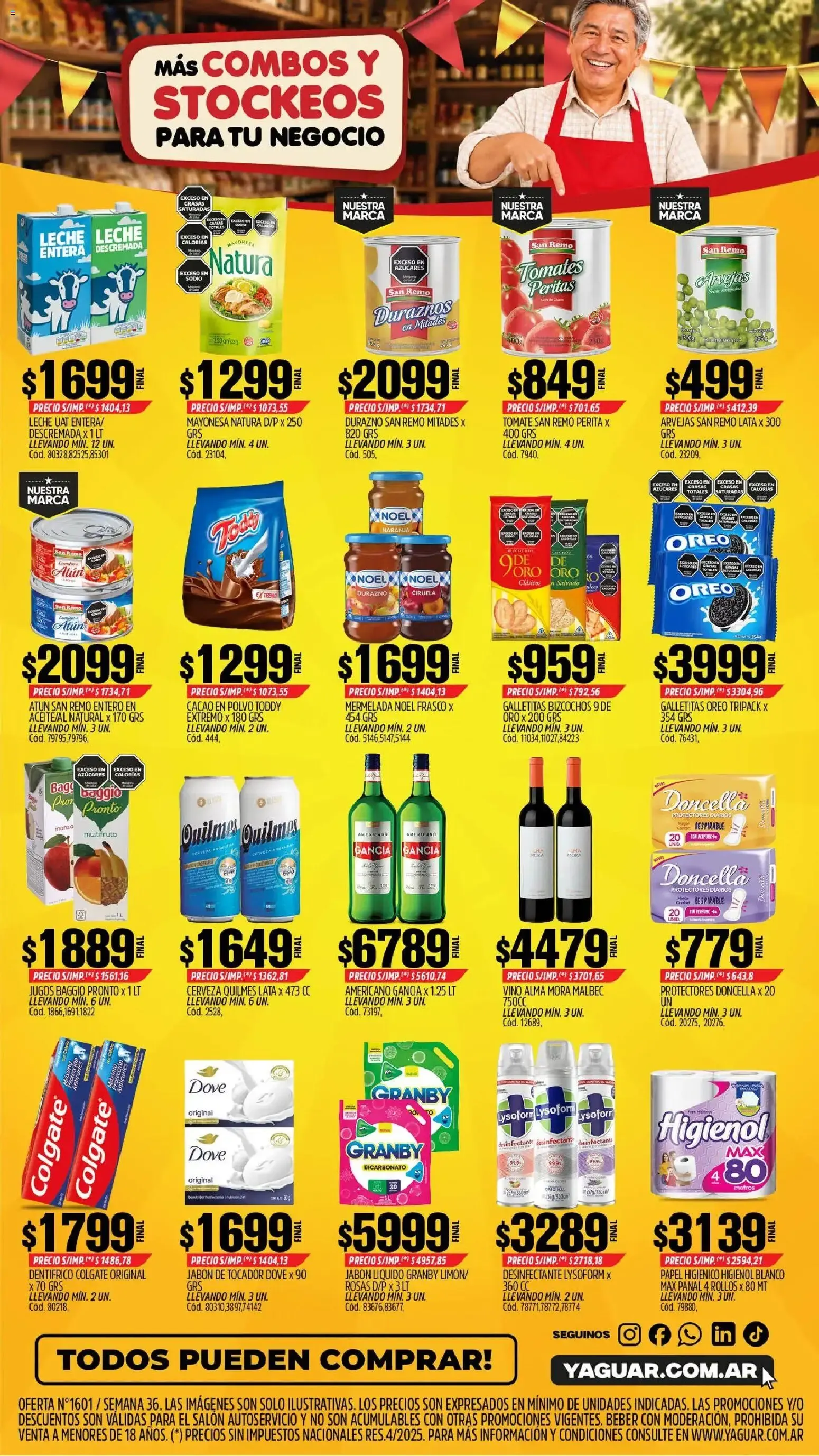 Ofertas de Mayorista Yaguar - Mes del Almacenero 31 de agosto al 5 de septiembre 2026 - Página 2 del catálogo