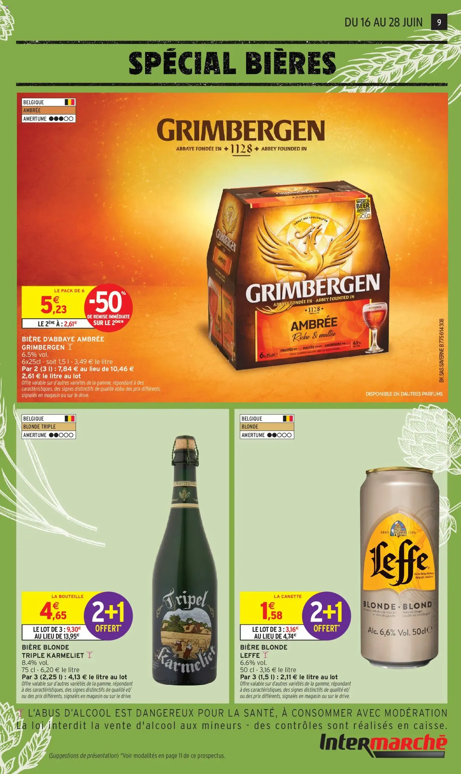 Intermarché Nos offres de la semaine à partir du 16/06/2026 - promo en ligne du 16 juin au 28 juin 2026 - Catalogue page 9