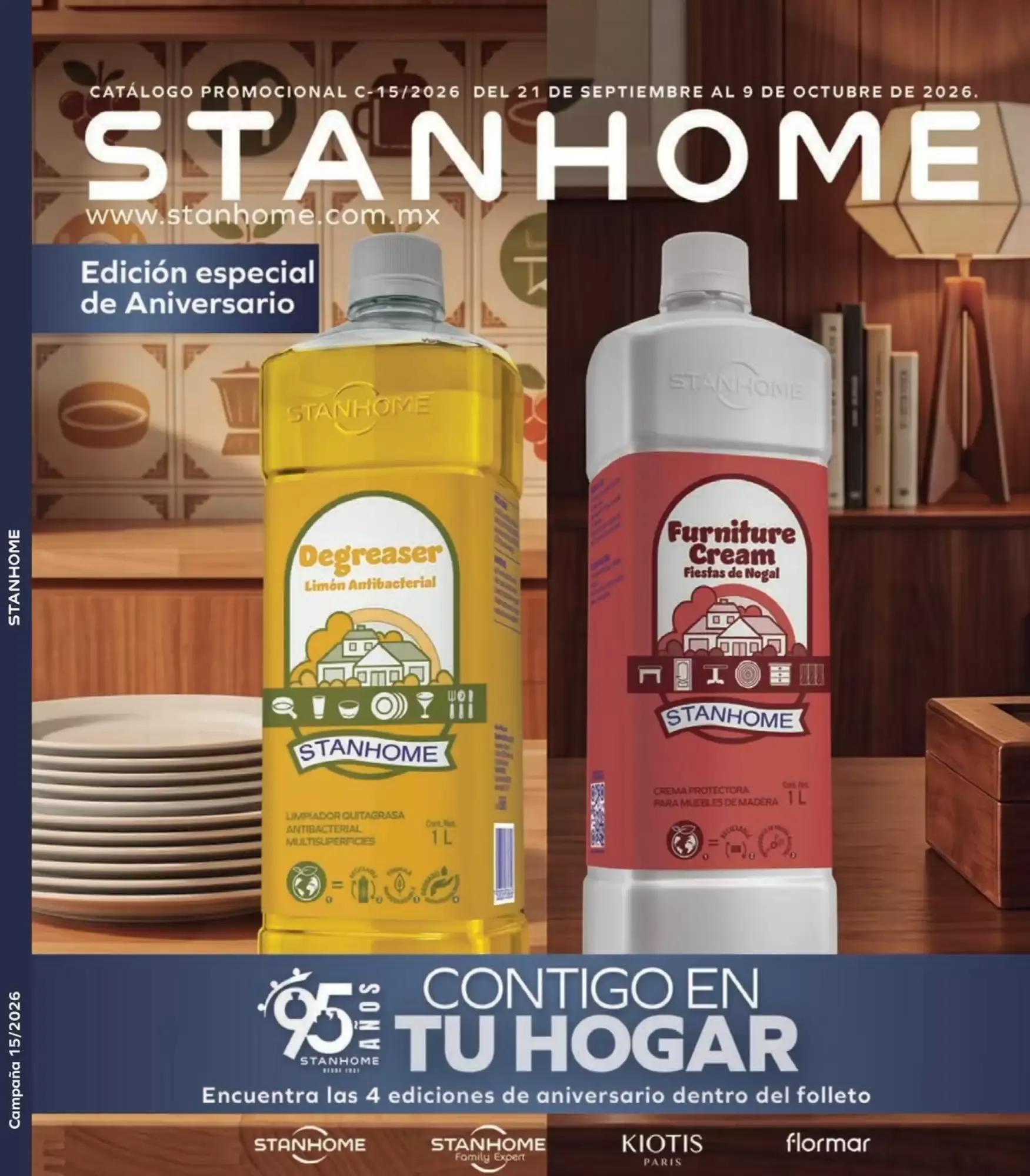 Catálogo de Catálogo Promocional Stanhome C-15/2026 - Edición especial de Aniversario 21 de septiembre al 9 de octubre 2026 - Pagina 1