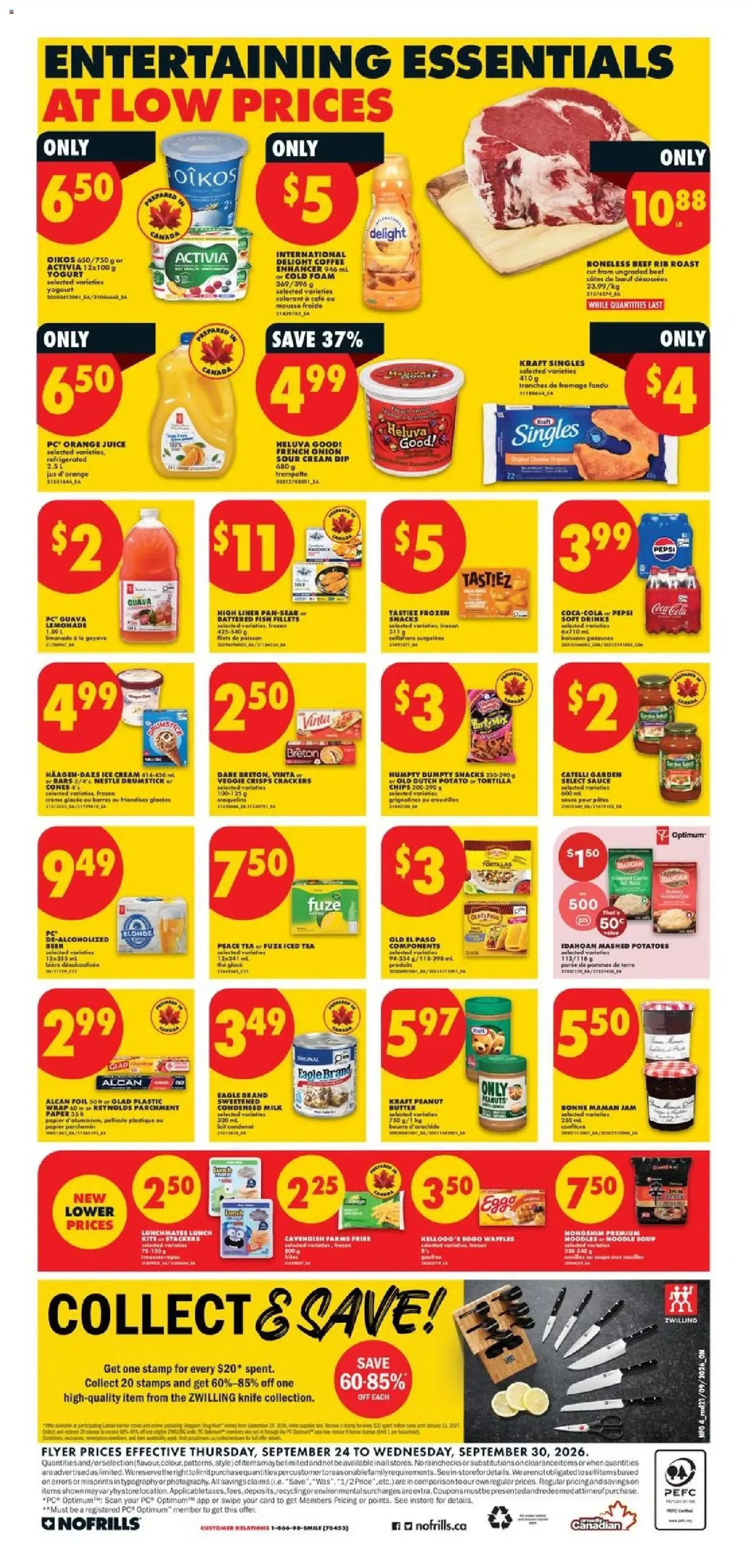 No Frills weekly flyer / circulaire from Sep 24, 2026 > weekly specials & deals from September 24 to September 30 2026 - flyer page 5