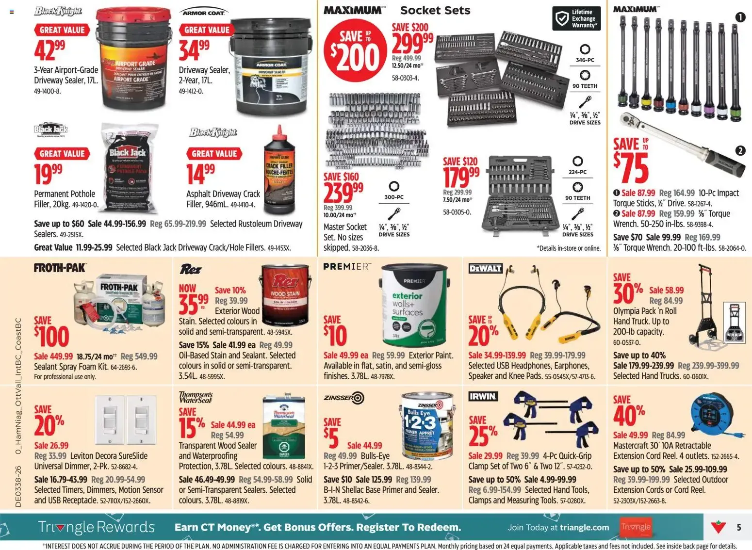Canadian Tire weekly flyer from Sep 17, 2026 > weekly specials & deals from September 17 to September 24 2026 - flyer page 5