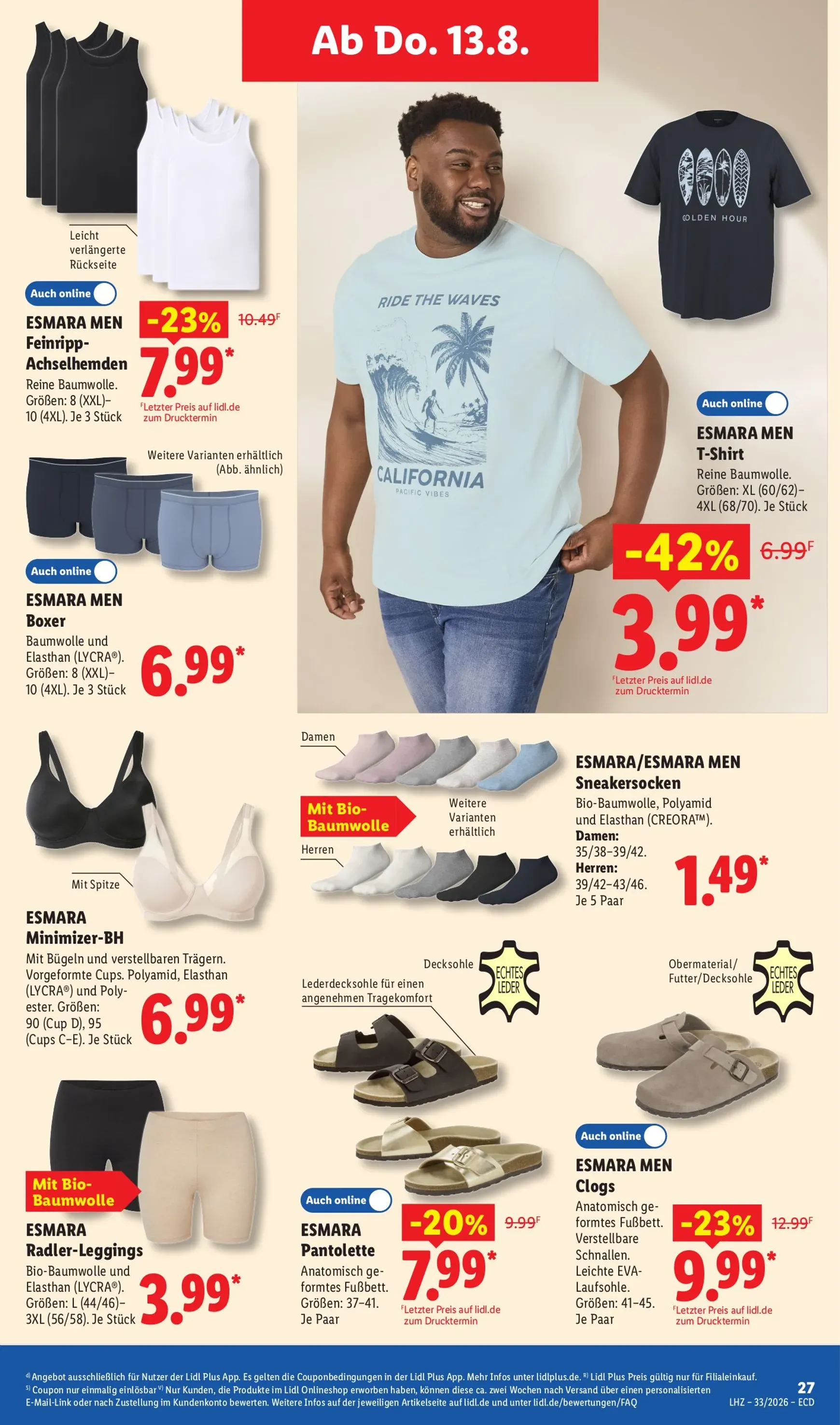 Lidl - Angebot der Woche Prospekt nächste Woche – von Montag 10.08.2026 bis Samstag 15.08.2026 von 10. August bis 16. August 2026 - Prospekt seite 27