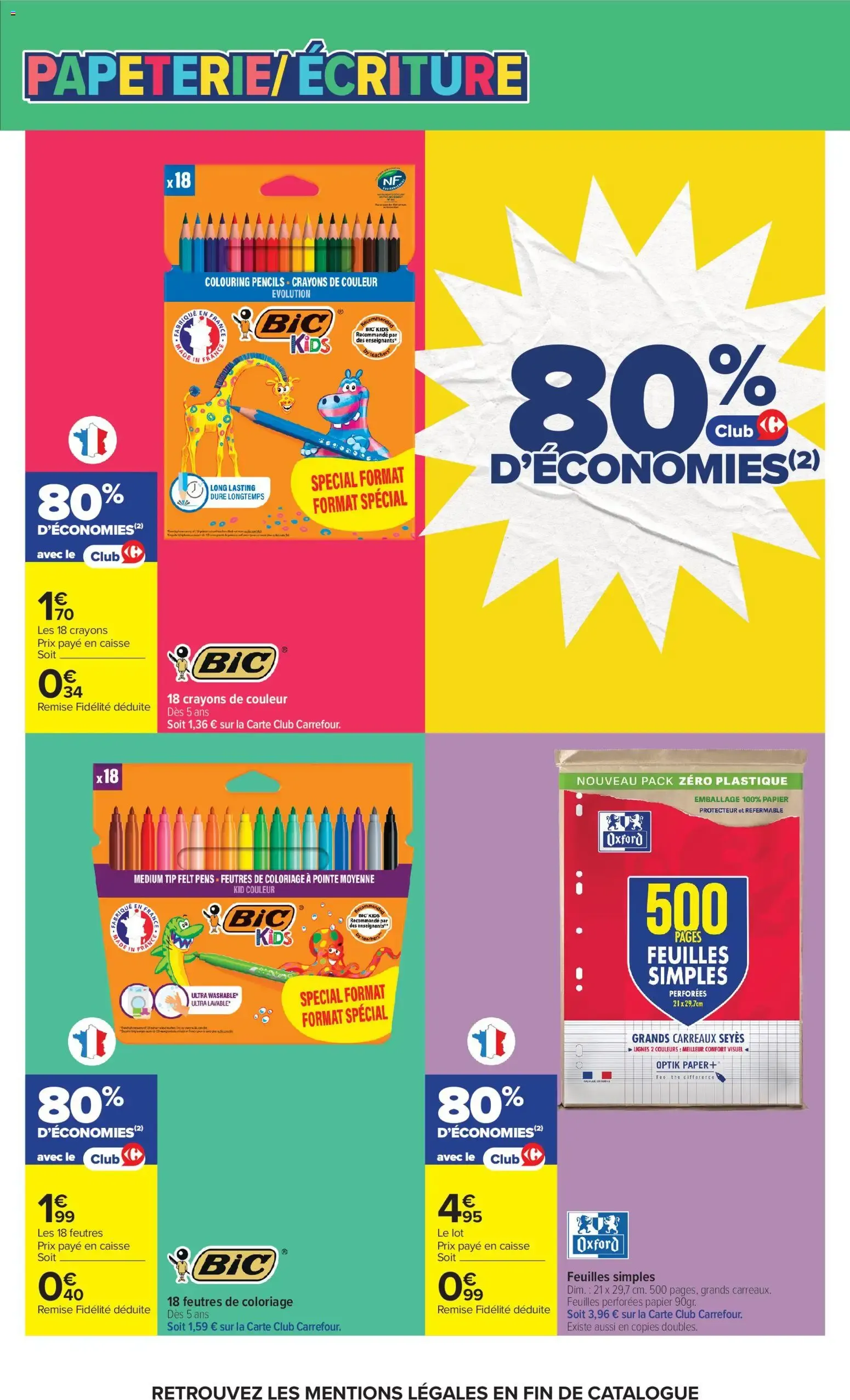 Carrefour Market - L'ÉTÉ À LA PLAGE, LA RENTRÉE À LA PAGE. du 11 août au 30 août 2026 - Catalogue page 5