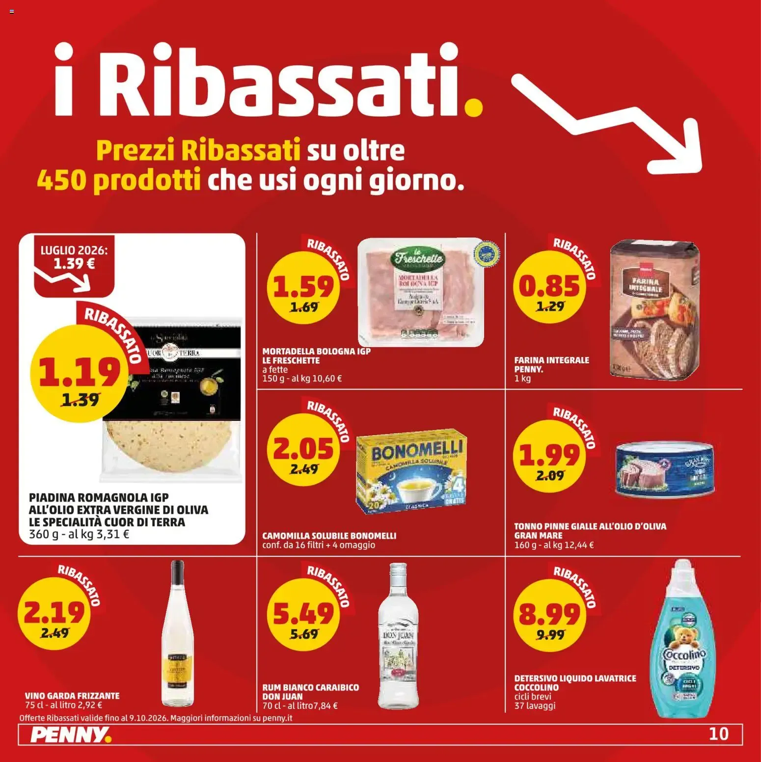 Volantino PENNY dal 10/09/2026 anteprima da 10 settembre a 23 settembre di 2026 - Pagina del volantino 10
