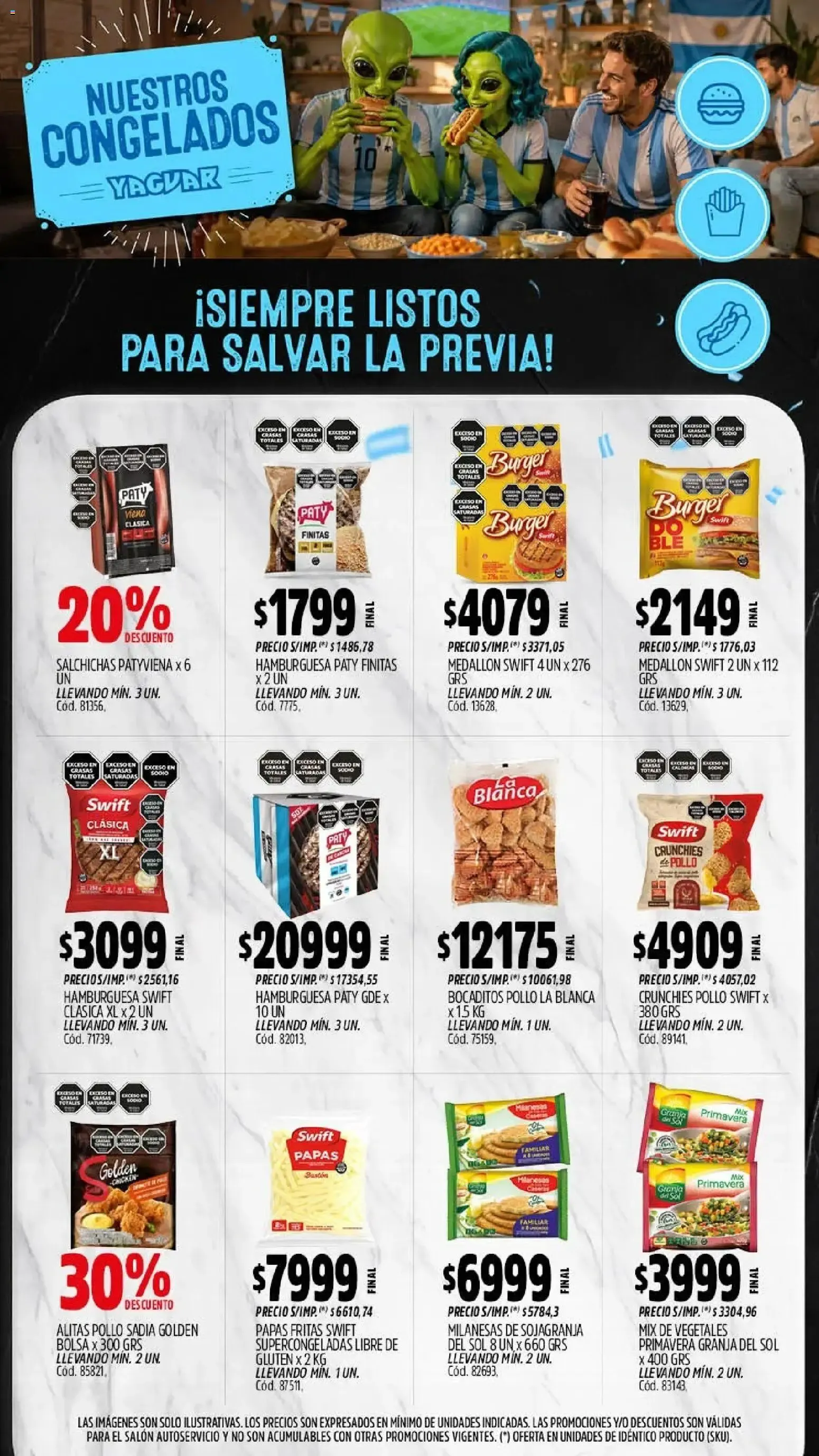Ofertas de Mayorista Yaguar - Precios de Otro Planeta 6 de julio al 12 de julio 2026 - Página 9 del catálogo