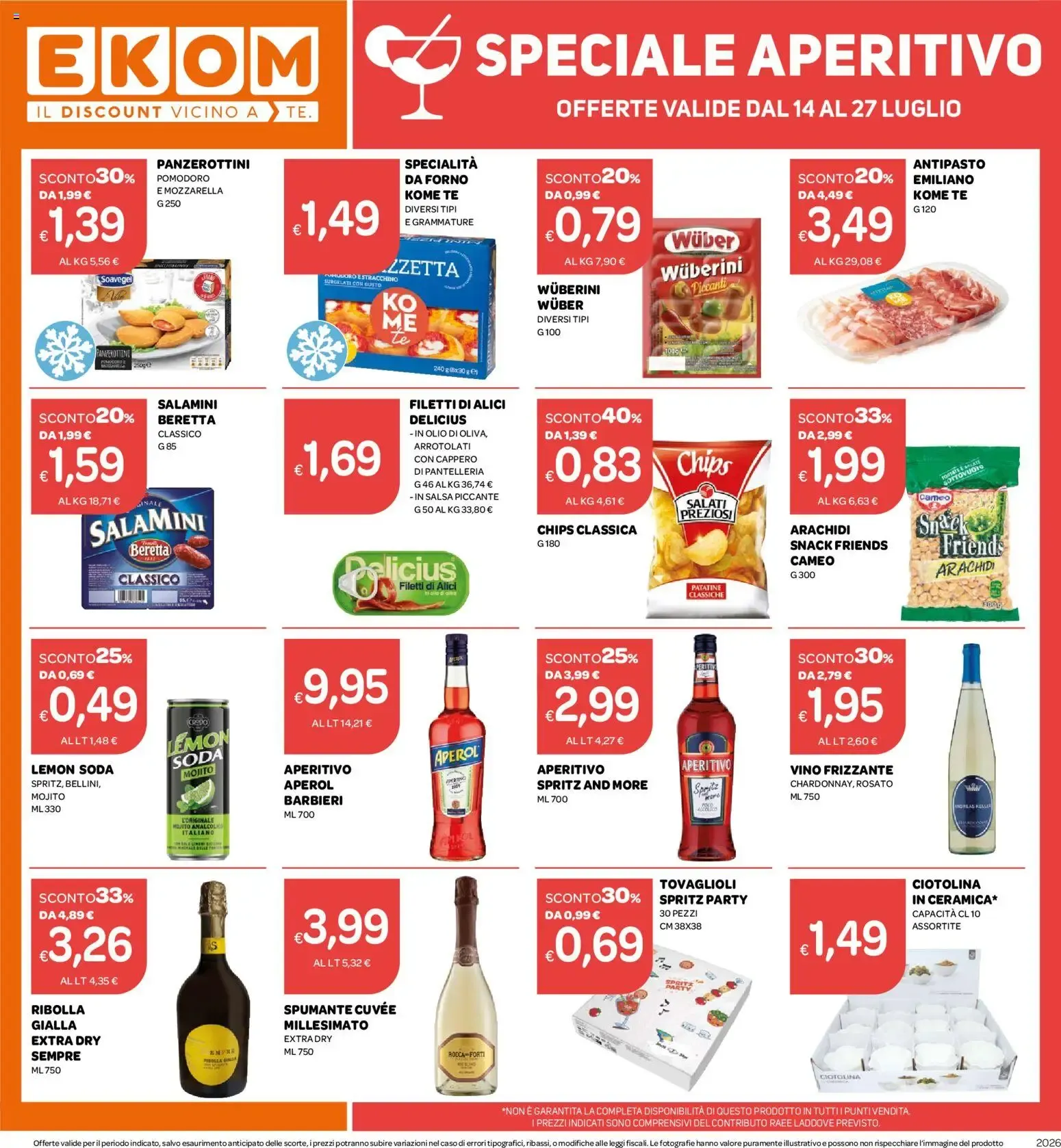 Ekom: Offerta 3x2, prendi 3 prodotti e ne paghi 2 da 14 luglio a 27 luglio di 2026 - Pagina del volantino 16