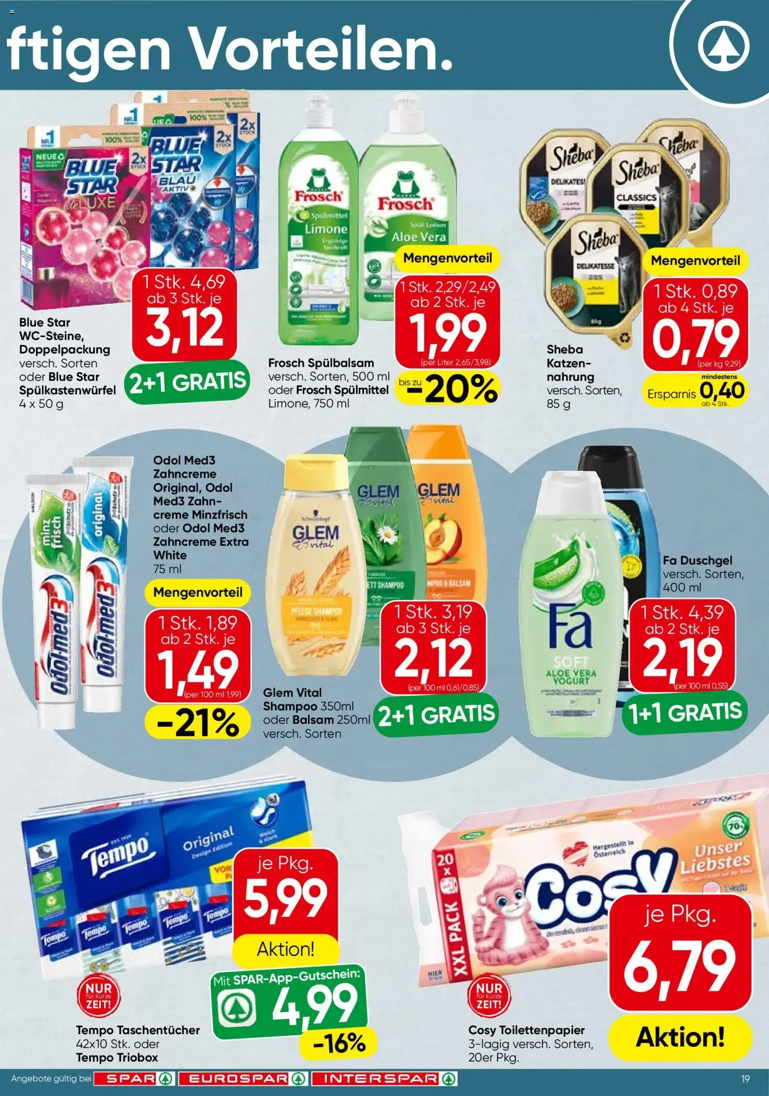 Spar - Flugblatt (27.08.2026) - Angebote und Prospekt von 27. August bis 9. September 2026 - Flugblätt seite  19
