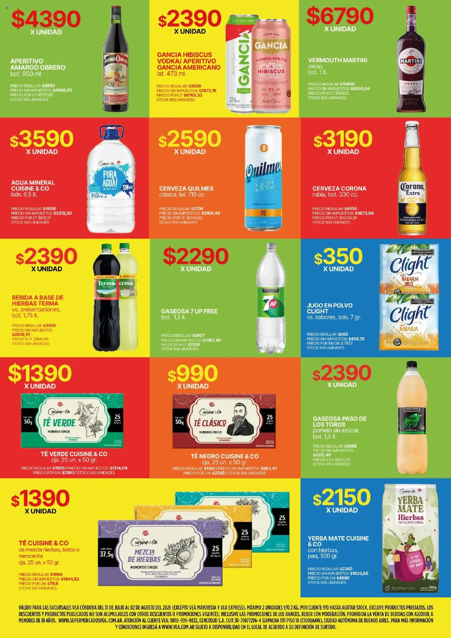 Ofertas de Vea - Fin de semana de ahorro | Córdoba del 31/07/2026 - 02/08/2026 31 de julio al 2 de agosto 2026 - Página 7 del catálogo
