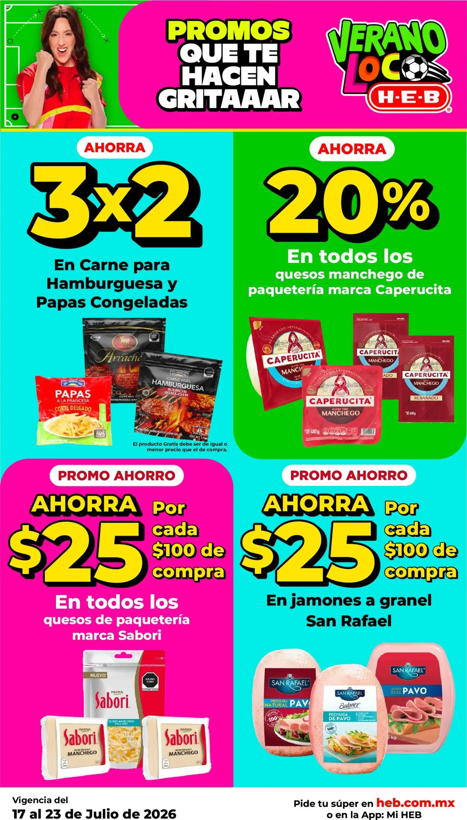 Catálogo de H-E-B: Las Promos Más Locas Entran a la Cancha - Verano Loco 17 de julio al 23 de julio 2026 - Pagina 6
