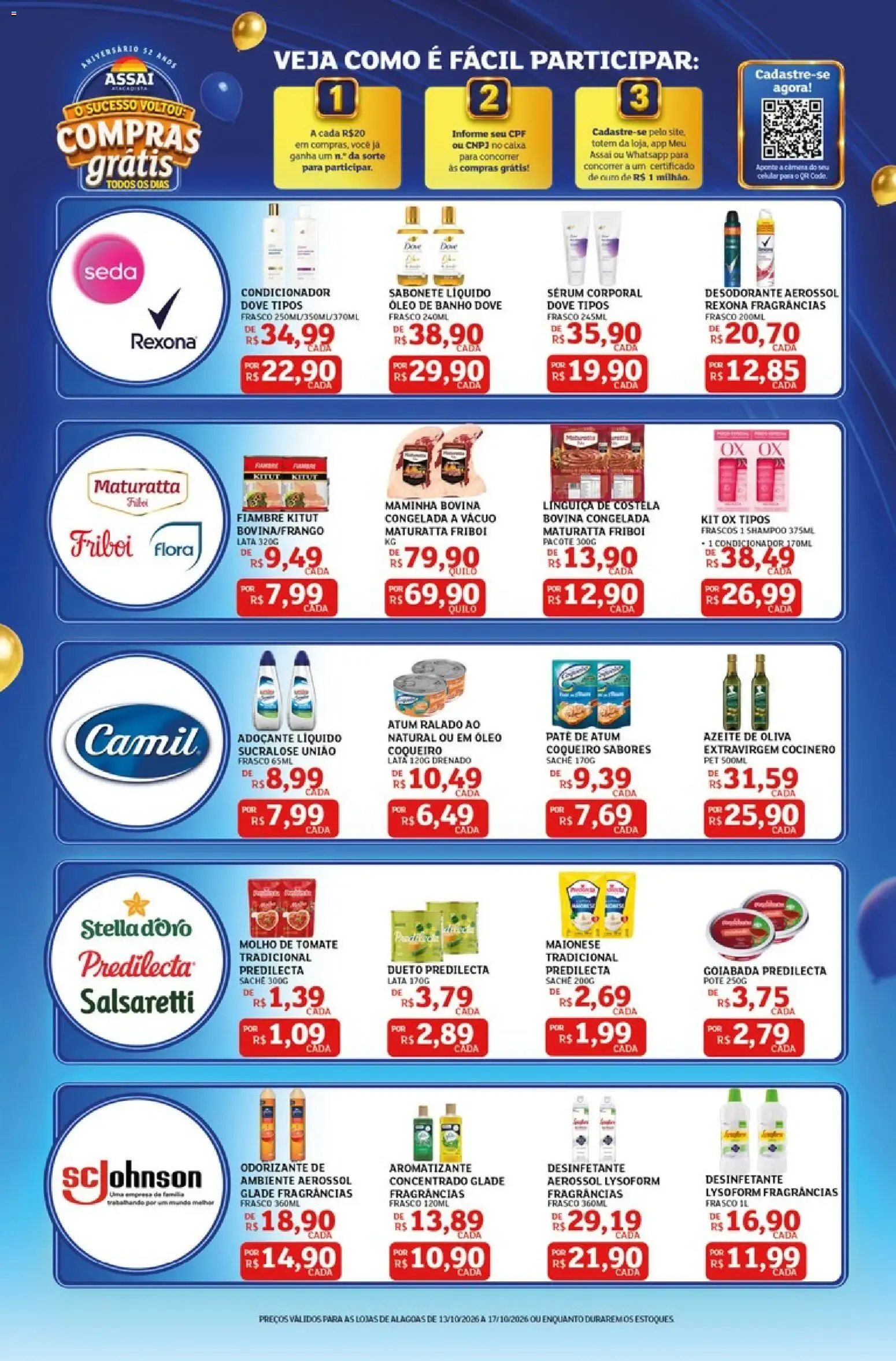 Encarte de Assaí Atacadista ofertas - AL de 13/10/2026 | Promoções Online 13 de outubro até 17 de outubro 2026 - Pagina 3