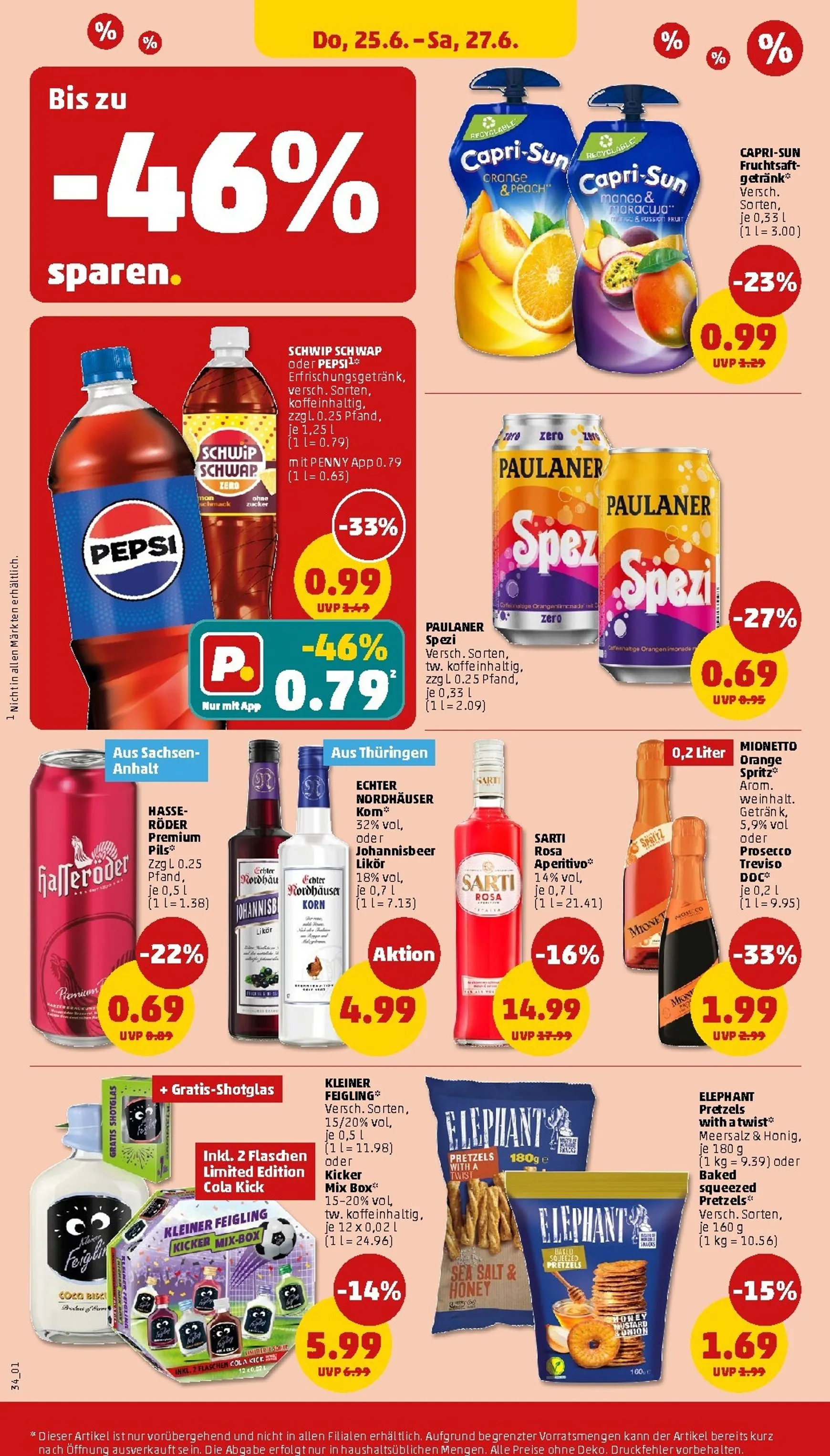 PENNY Prospekt nächste Woche – von Montag 22.06.2026 bis Samstag 27.06.2026 von 22. Juni bis 27. Juni 2026 - Prospekt seite 36
