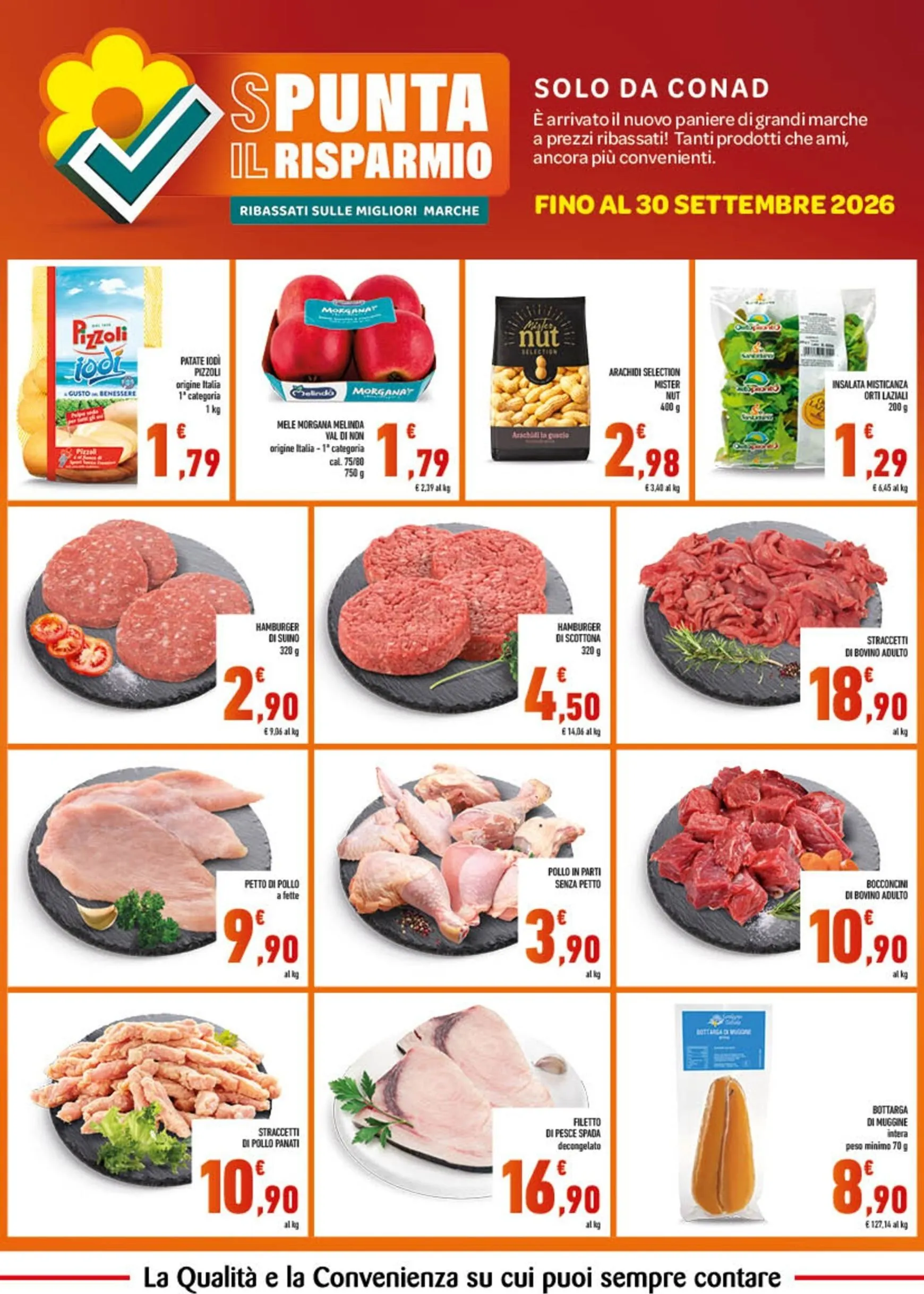 Spunta il risparmio da Conad da 1 settembre a 30 settembre di 2026 - Pagina del volantino 2