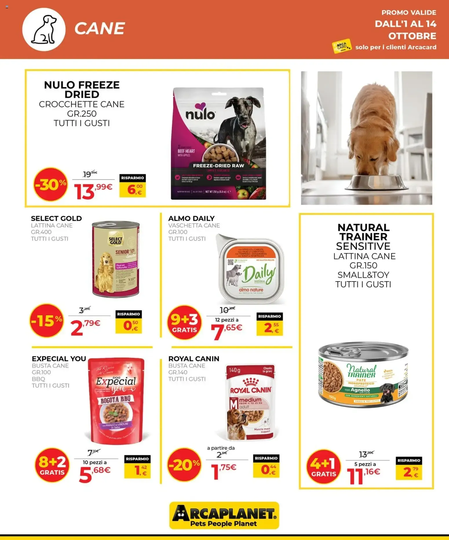 Arcaplanet volantino anteprima dal 01/10 2026 - offerte settimana da 1 ottobre a 14 ottobre di 2026 - Pagina del volantino 16