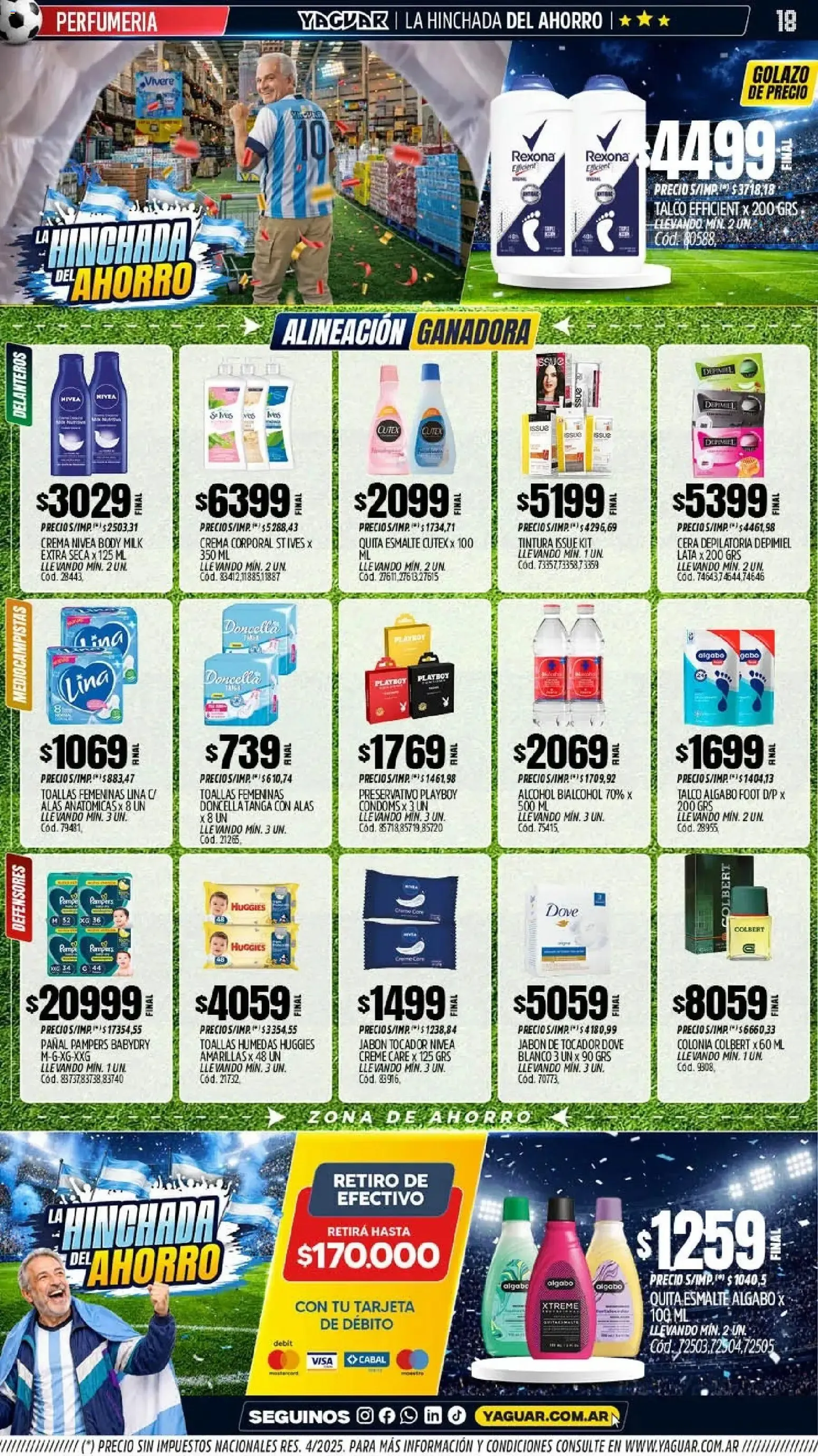 Ofertas de Mayorista Yaguar - La Hinchada del Ahorro 15 de junio al 20 de junio 2026 - Página 17 del catálogo