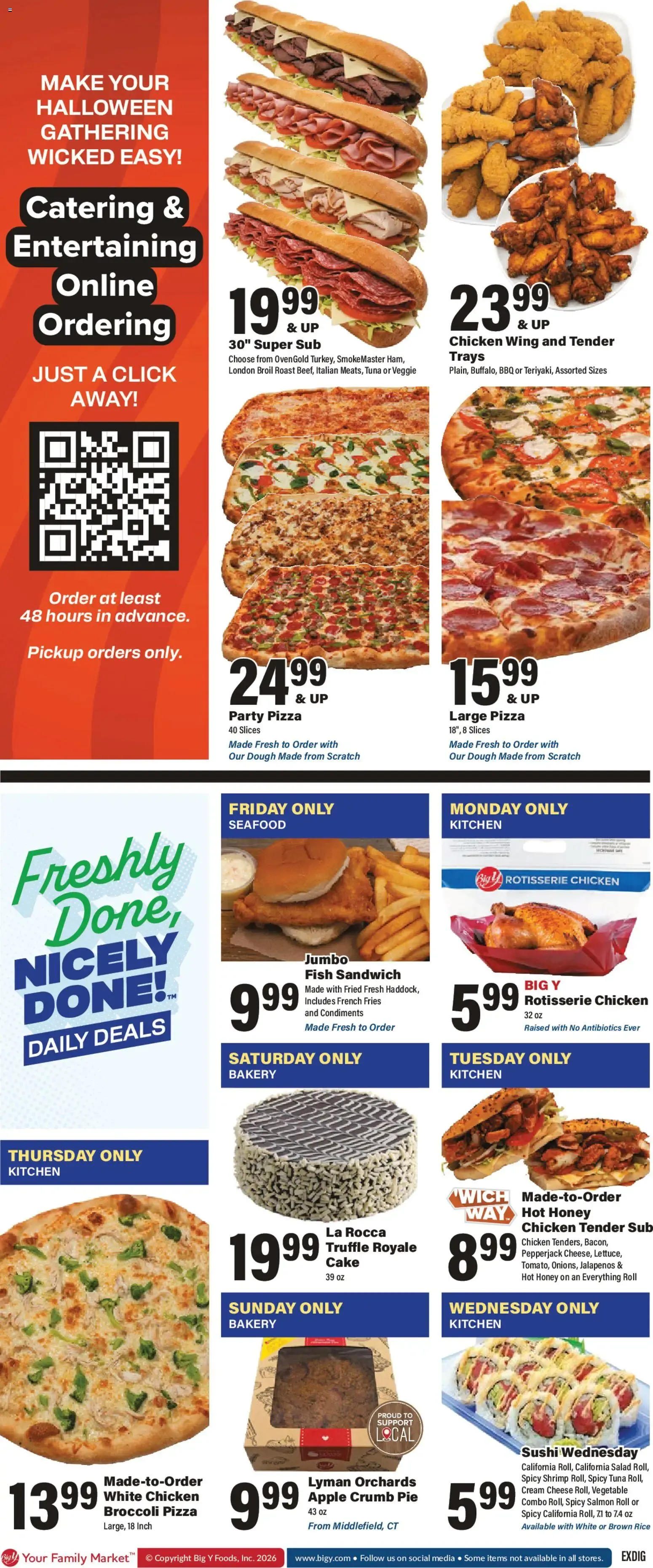 Weekly ad Big Y Happy Halloween from October 29 to November 4 2026 - Page 2