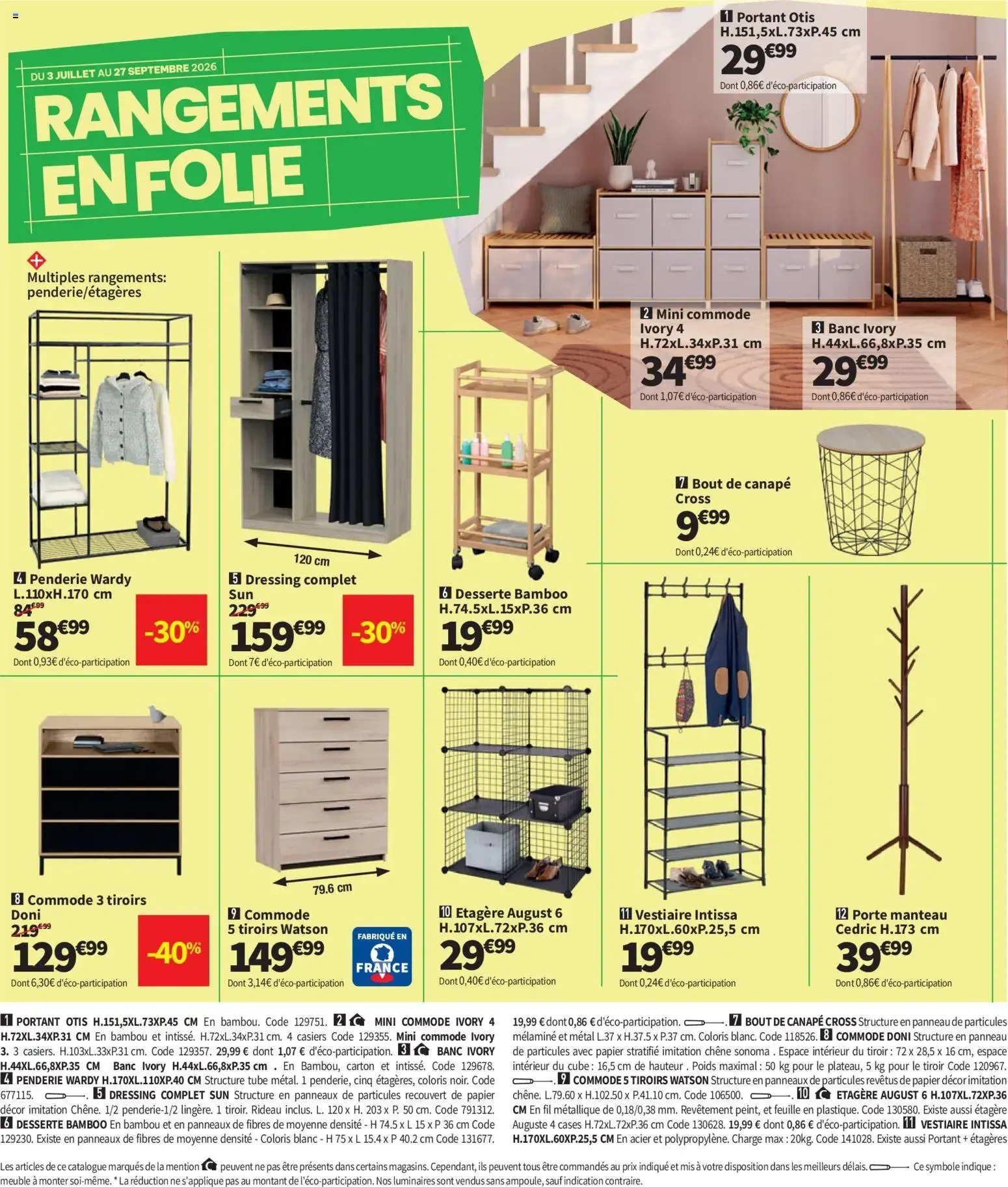 Conforama - Dormez Confo: La Grande Literie du 7 juillet au 3 août 2026 - Catalogue page 16