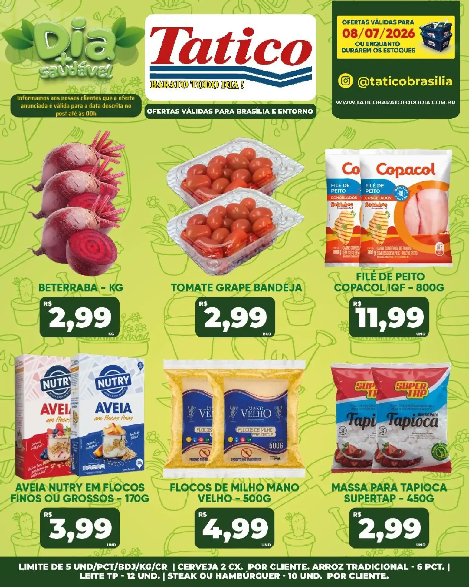 Encarte de Tatico ofertas do Dia de 09/07/2026 | Promoções Online 9 de julho até 9 de julho 2026 - Pagina 55