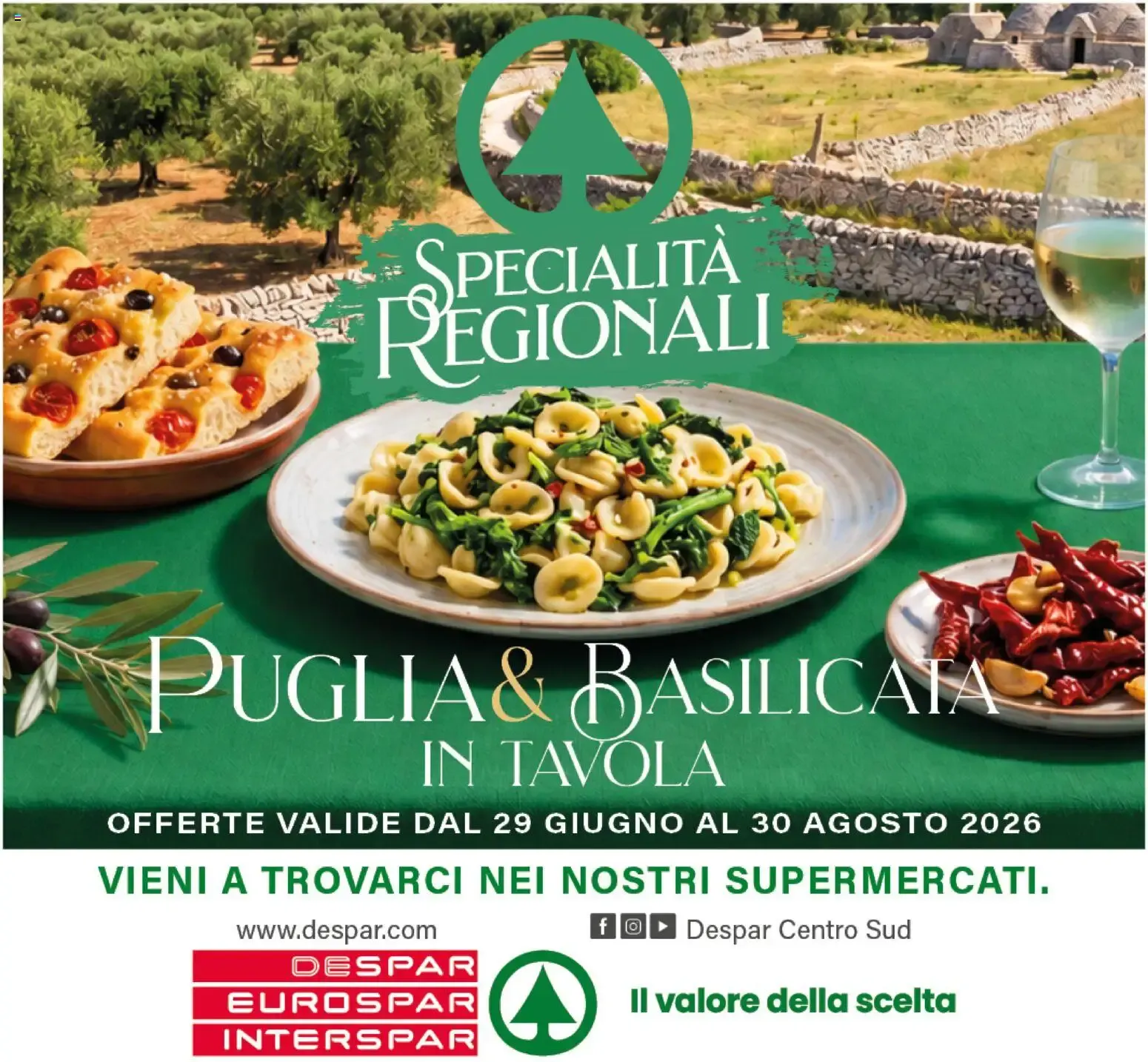 Nuovo Despar volantino Specialità regionali dal 29/06/2026 > offerte anteprima 🛍️ da 29 giugno a 30 agosto di 2026 - Pagina del volantino 12