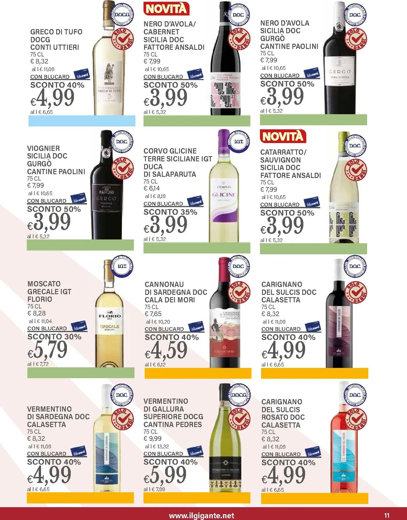 Il Gigante - Il Tempo, la Terra, il Gusto: L'Italia in un solo sorso da 10 settembre a 21 ottobre di 2026 - Pagina del volantino 11