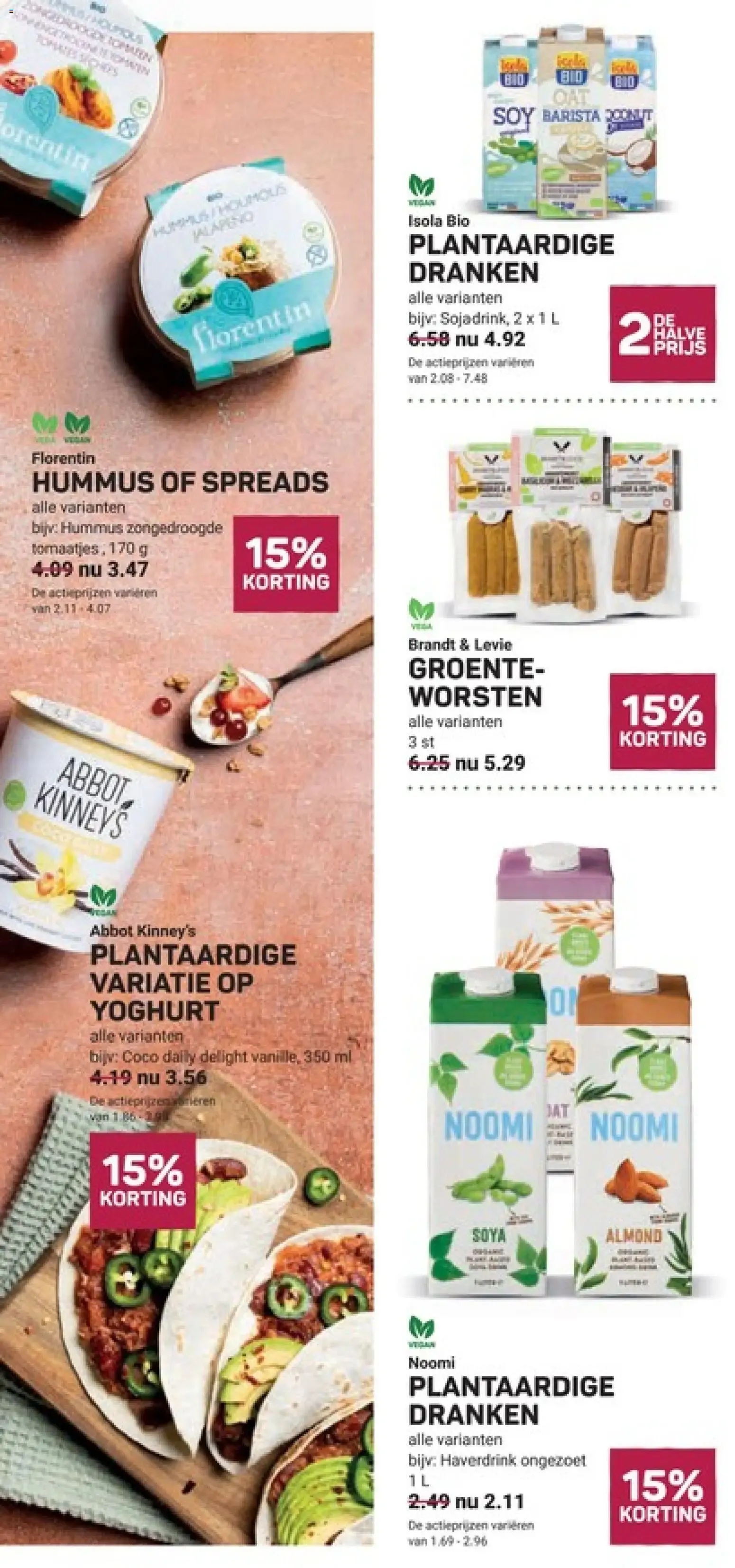 Ekoplaza: Luchtig & Krokant crackers van Le Pain des Fleurs - 2+1 GRATIS van 23 september tot 29 september 2026 - Folder pagina 13