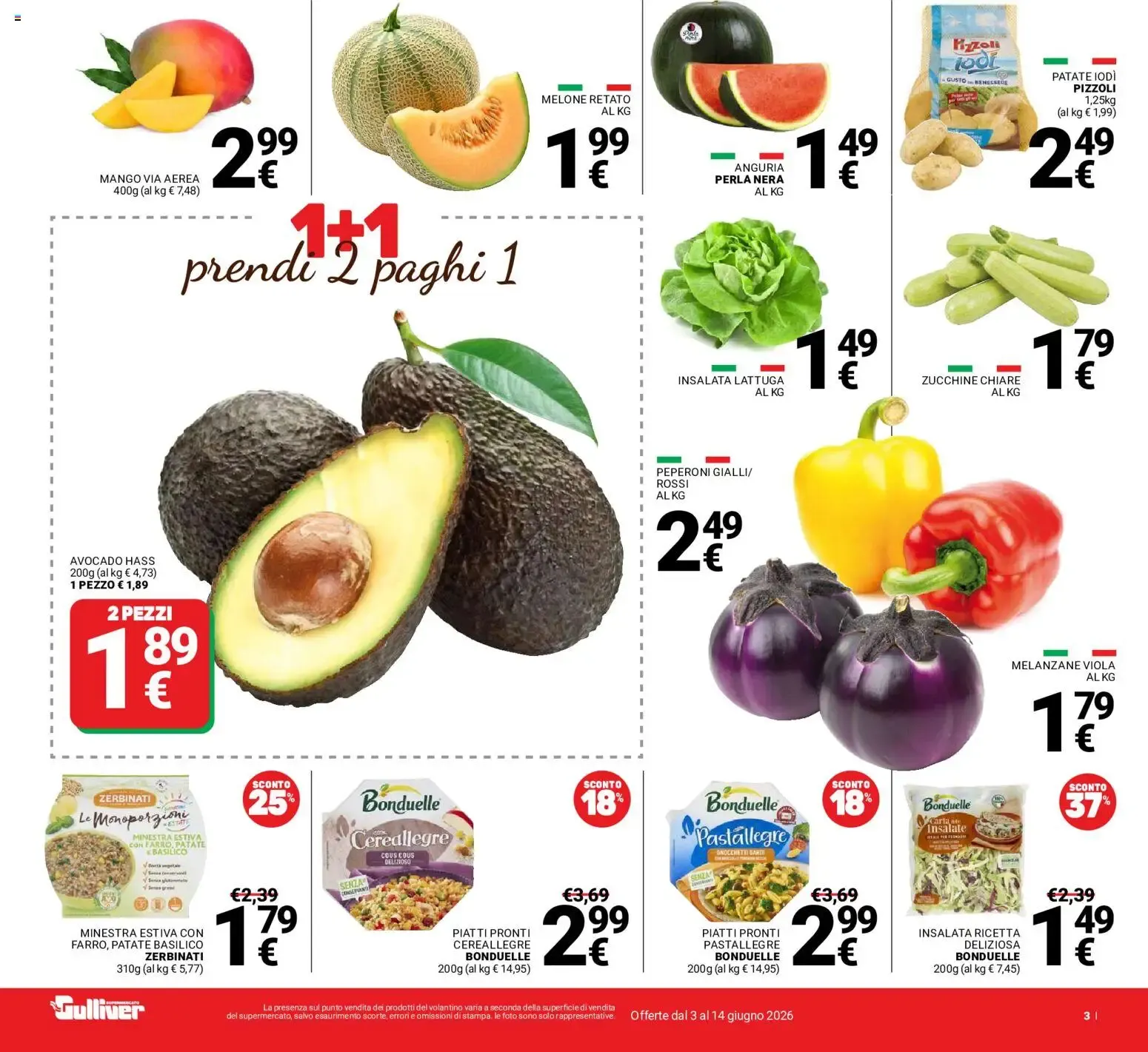 Nuovo Gulliver volantino dal 03/06/2026 > offerte anteprima 🛍️ da 3 giugno a 14 giugno di 2026 - Pagina del volantino 3