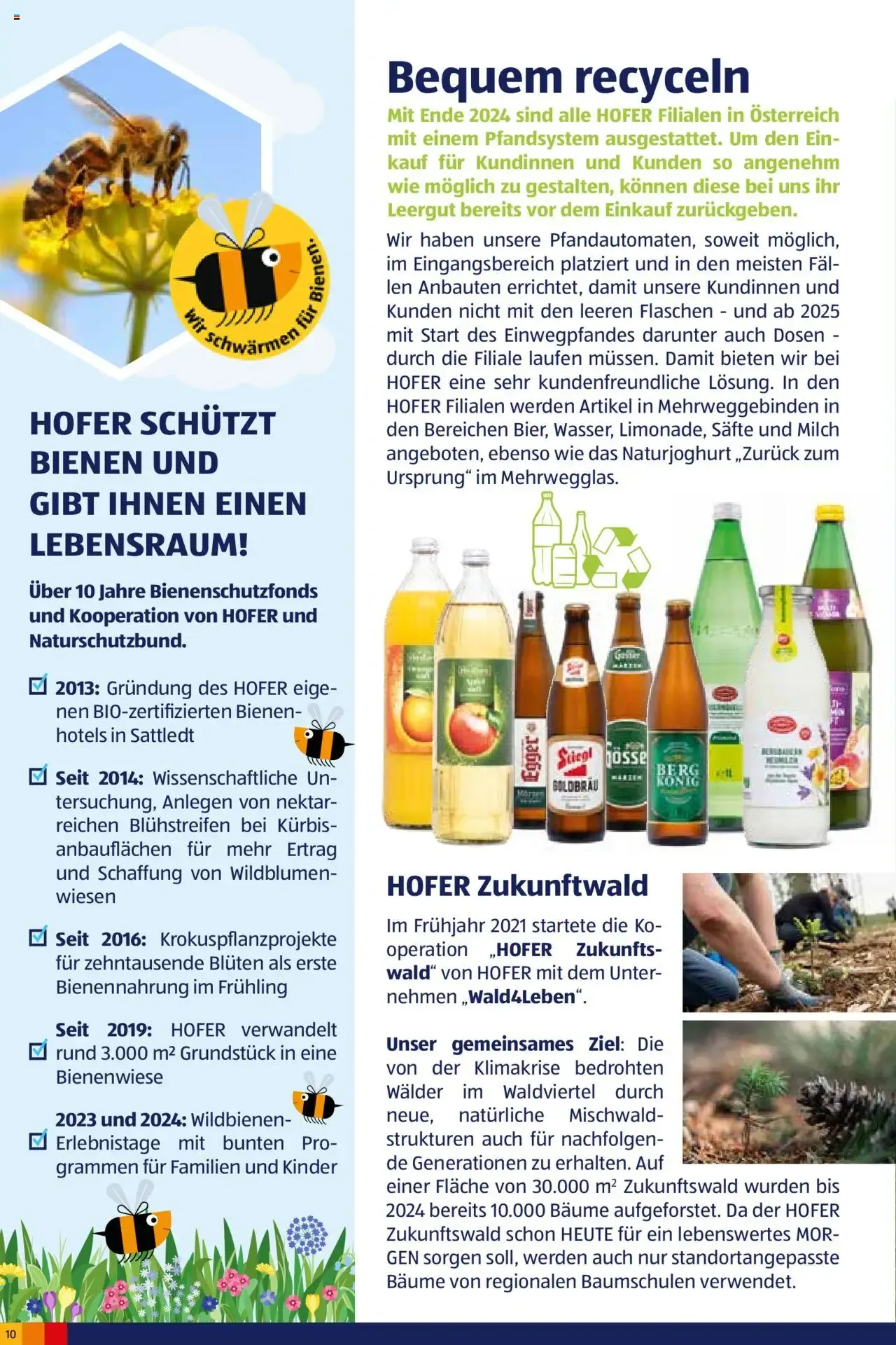 HOFER - GUTES MORGEN! HEUTE FÜR MORGEN von 2. Oktober bis 2. Oktober 2026 - Flugblätt seite  10