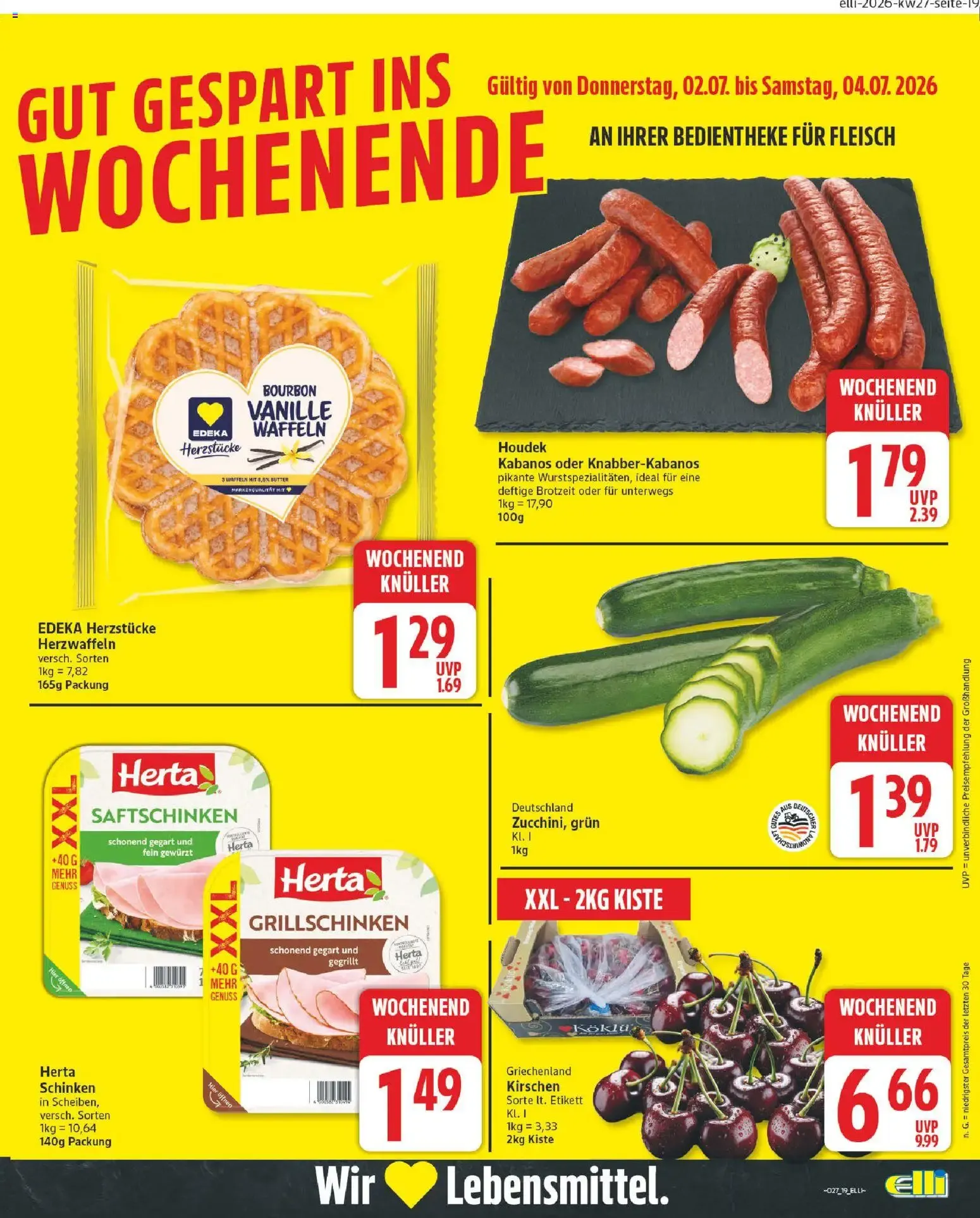 Aktuelle Elli Angebote von 29. Juni bis 4. Juli 2026 - Prospekt seite 19