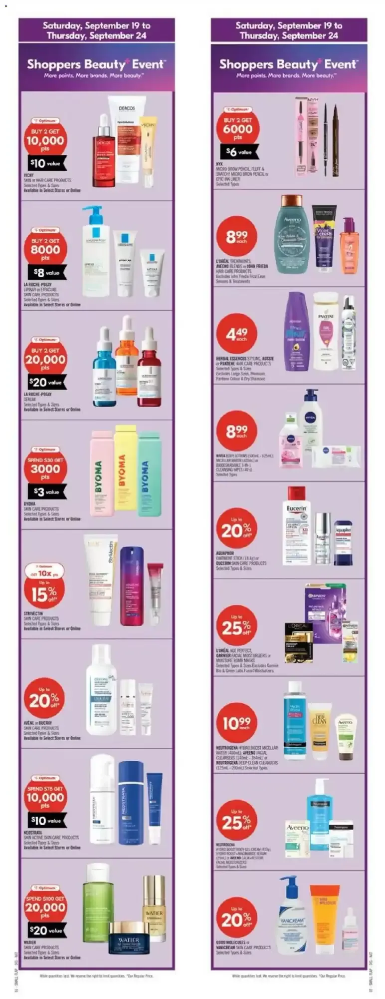 Shoppers Drug Mart flyer week 38 from September 19 to September 24 2026 - flyer page 3