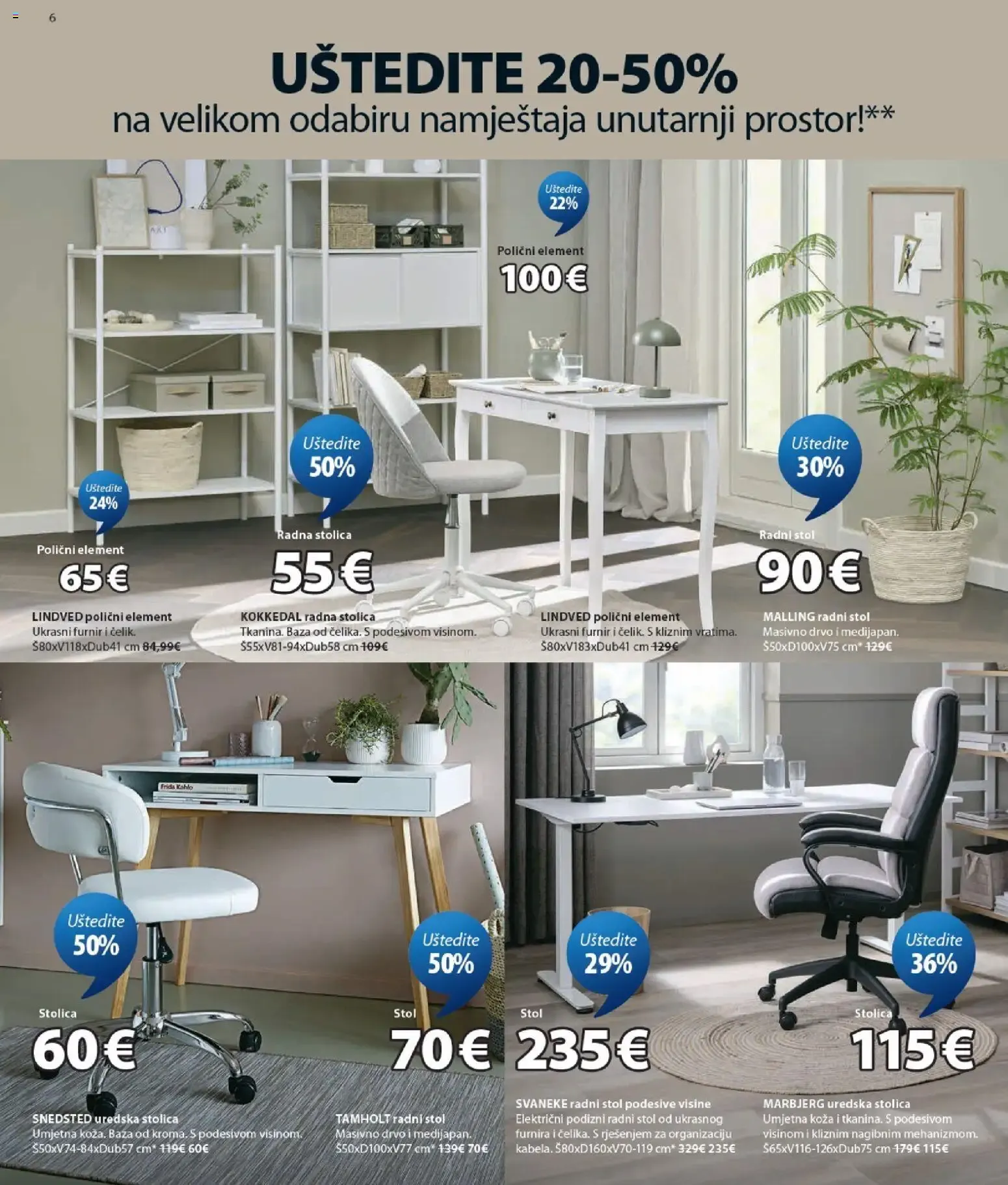 Katalog JYSK Katalog novi od 26.08.2026 na listanje > letak digitalni od 26. kolovoza do 1. rujna 2026. - Pregled Stranica 6
