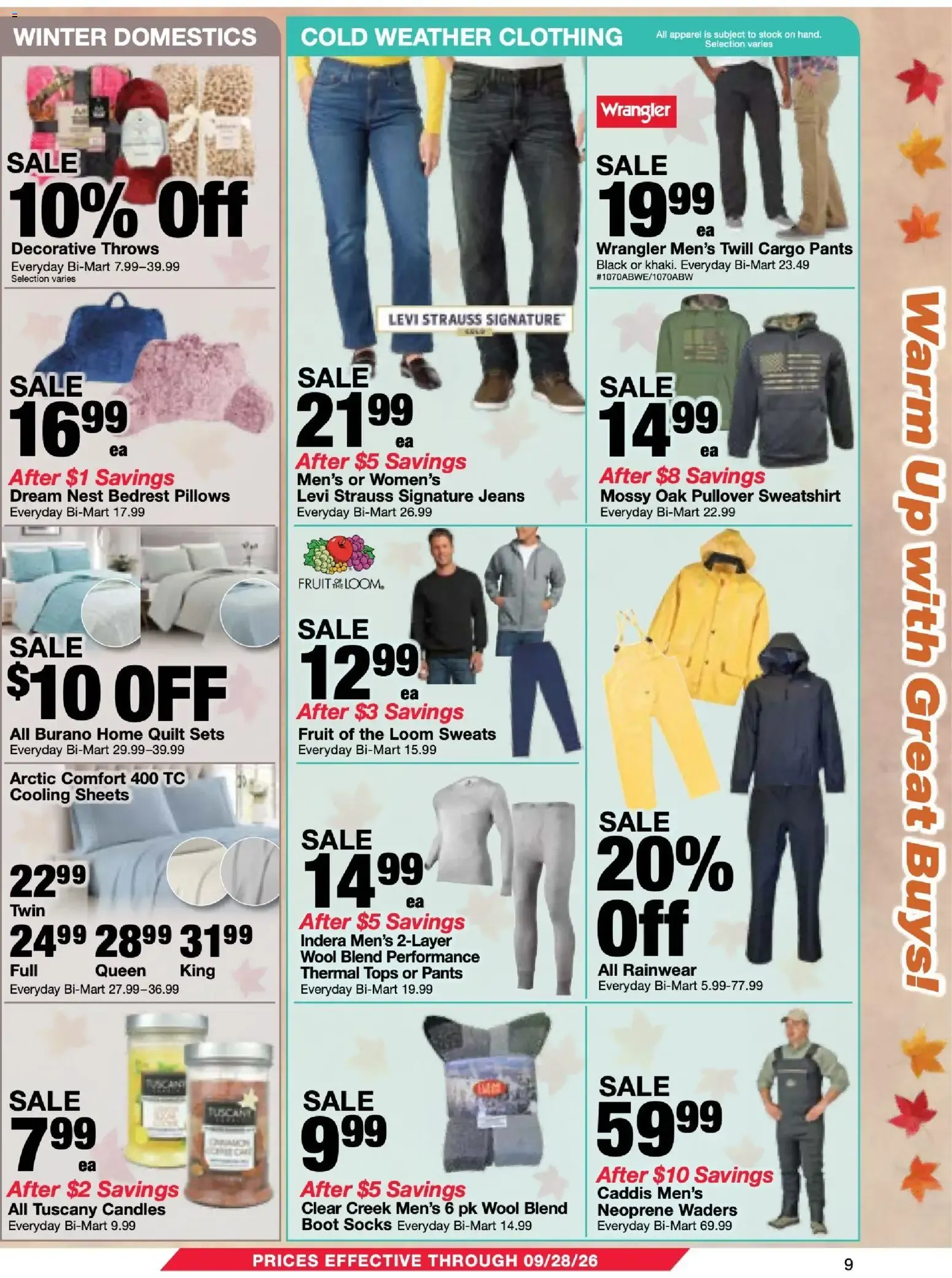 Weekly ad Bi-Mart Weekly Ad from 09/15/2026 - Flyer from September 15 to September 28 2026 - Page 9