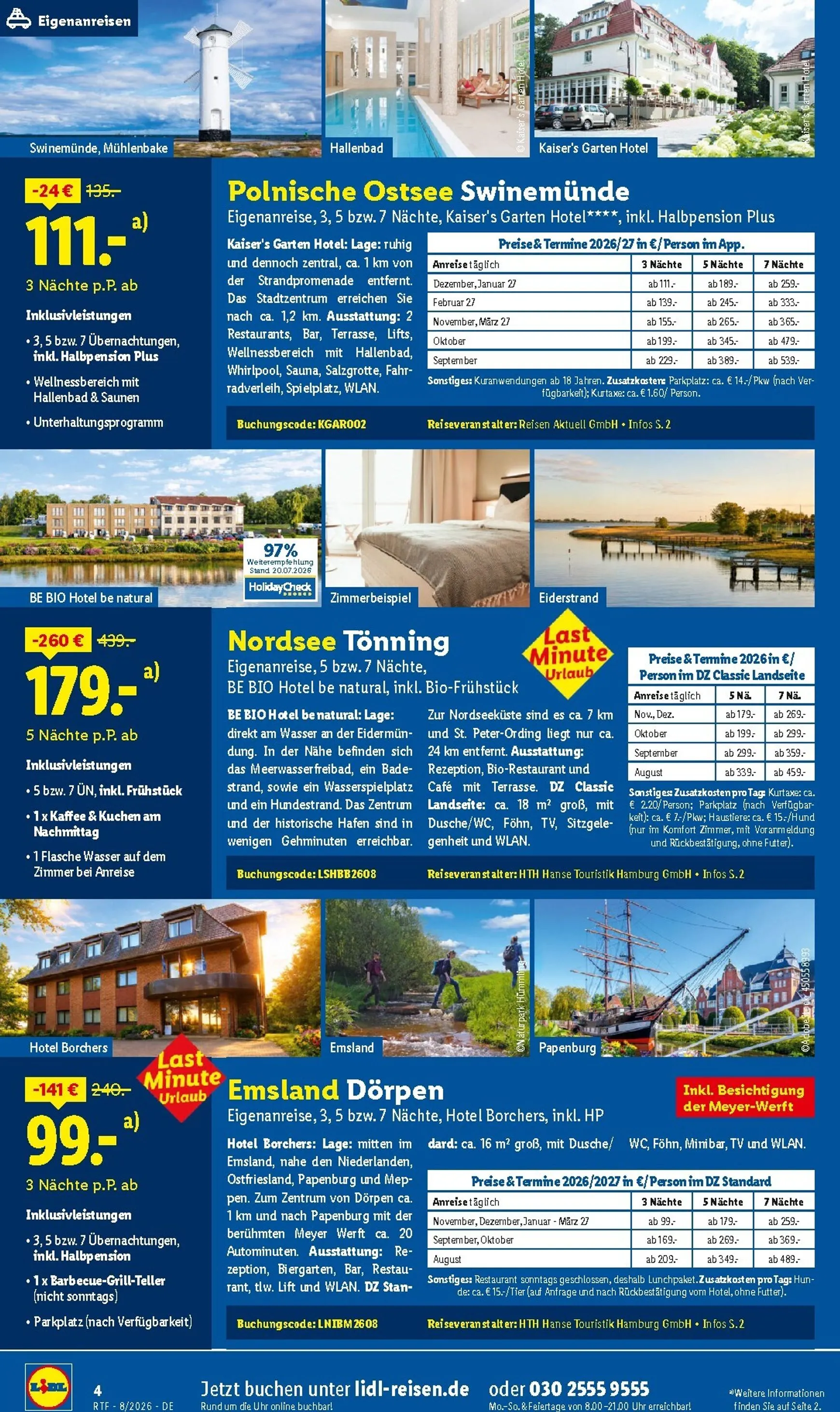 Lidl Kultur erleben & Sonne tanken von 12. August bis 15. September 2026 - Prospekt seite 4